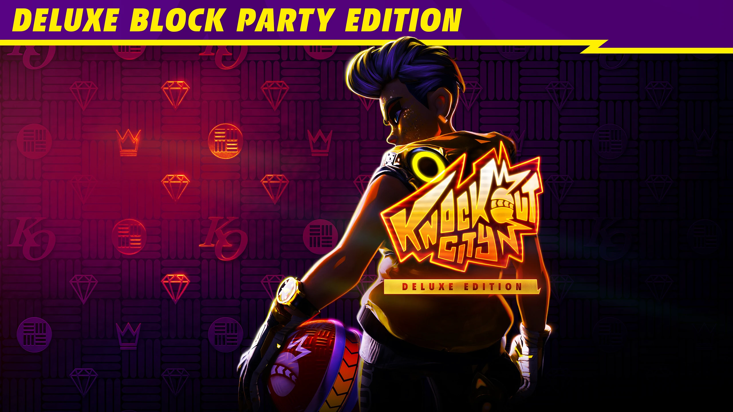 knockout 城市™ 豪华街区派对版（Knockout City™ Deluxe Block Party Edition） 游戏封面