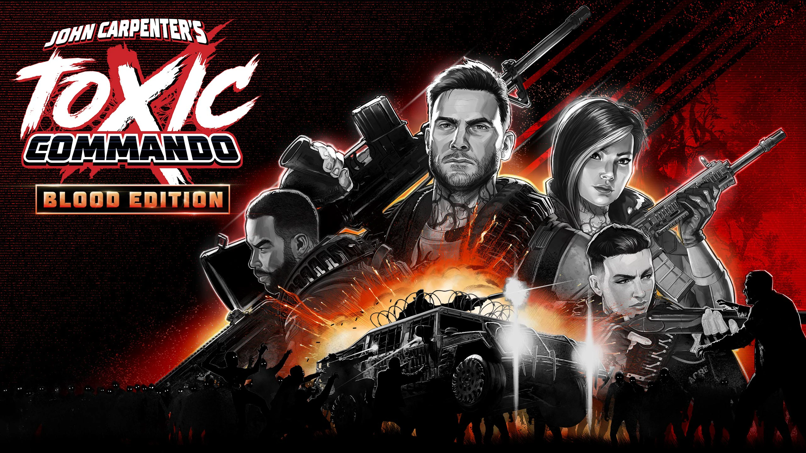 约翰·卡朋特的毒液突击队 血腥版（Blood Edition John Carpenter’s Toxic Commando） 游戏封面