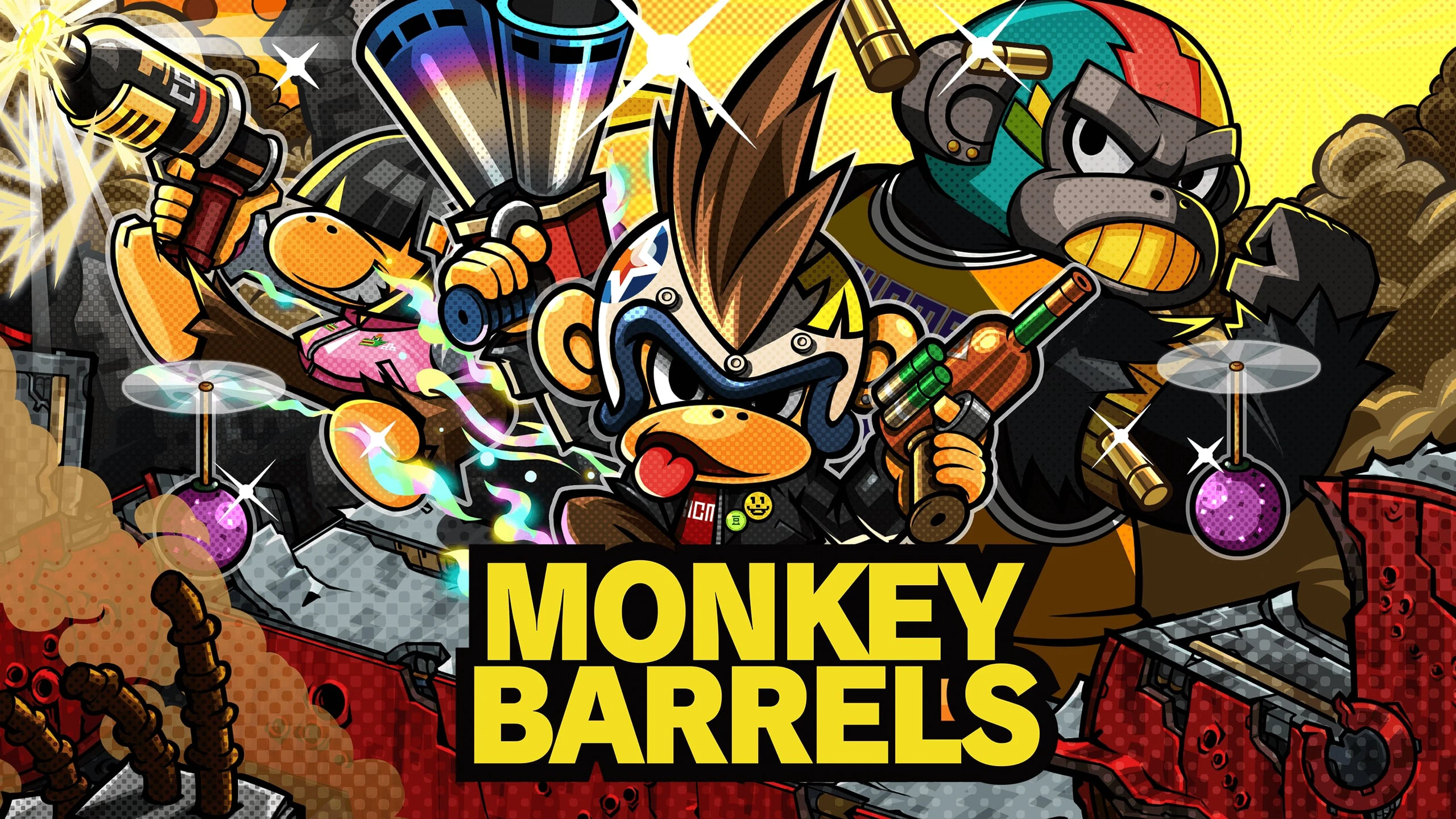 猴子桶（Monkey Barrels） 游戏封面