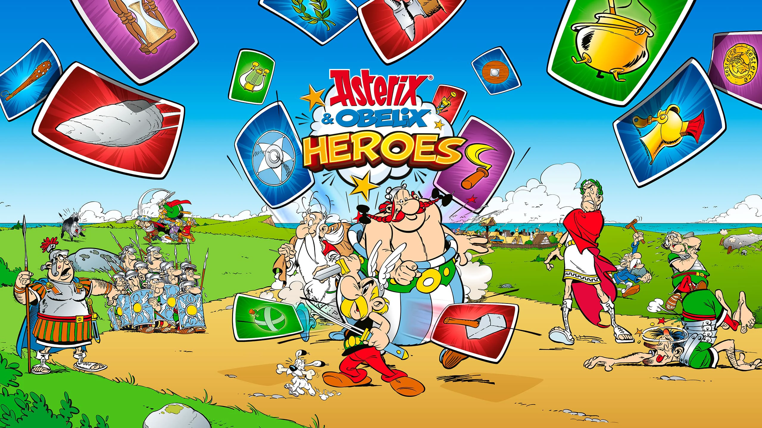 阿斯特里克斯与奥贝利克斯：英雄（Asterix and Obelix Heroes） 游戏封面