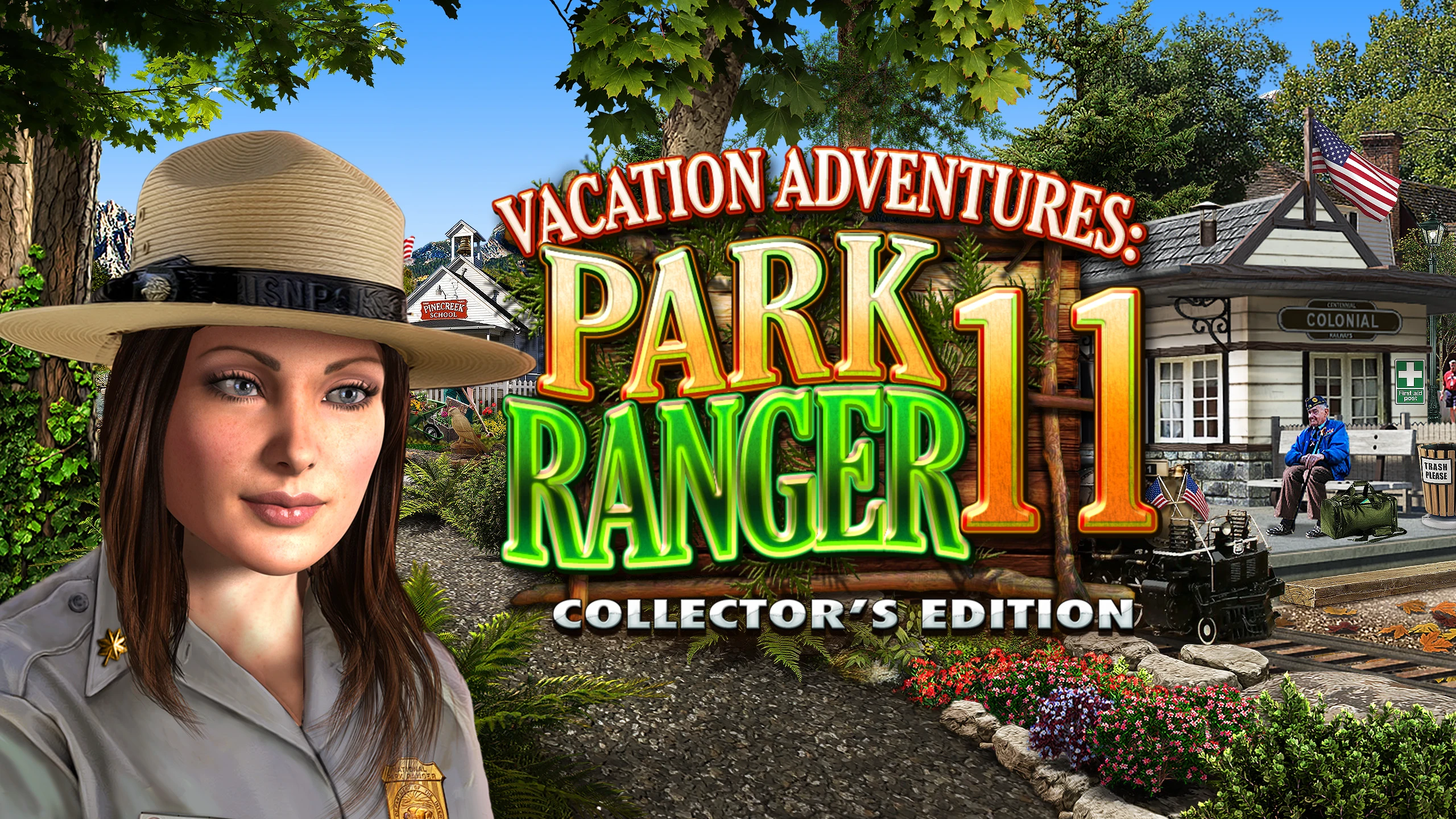 假期冒险:公园管理员 11 收藏版(Vacation Adventures Park Ranger 11 Collectors Edition) 游戏封面