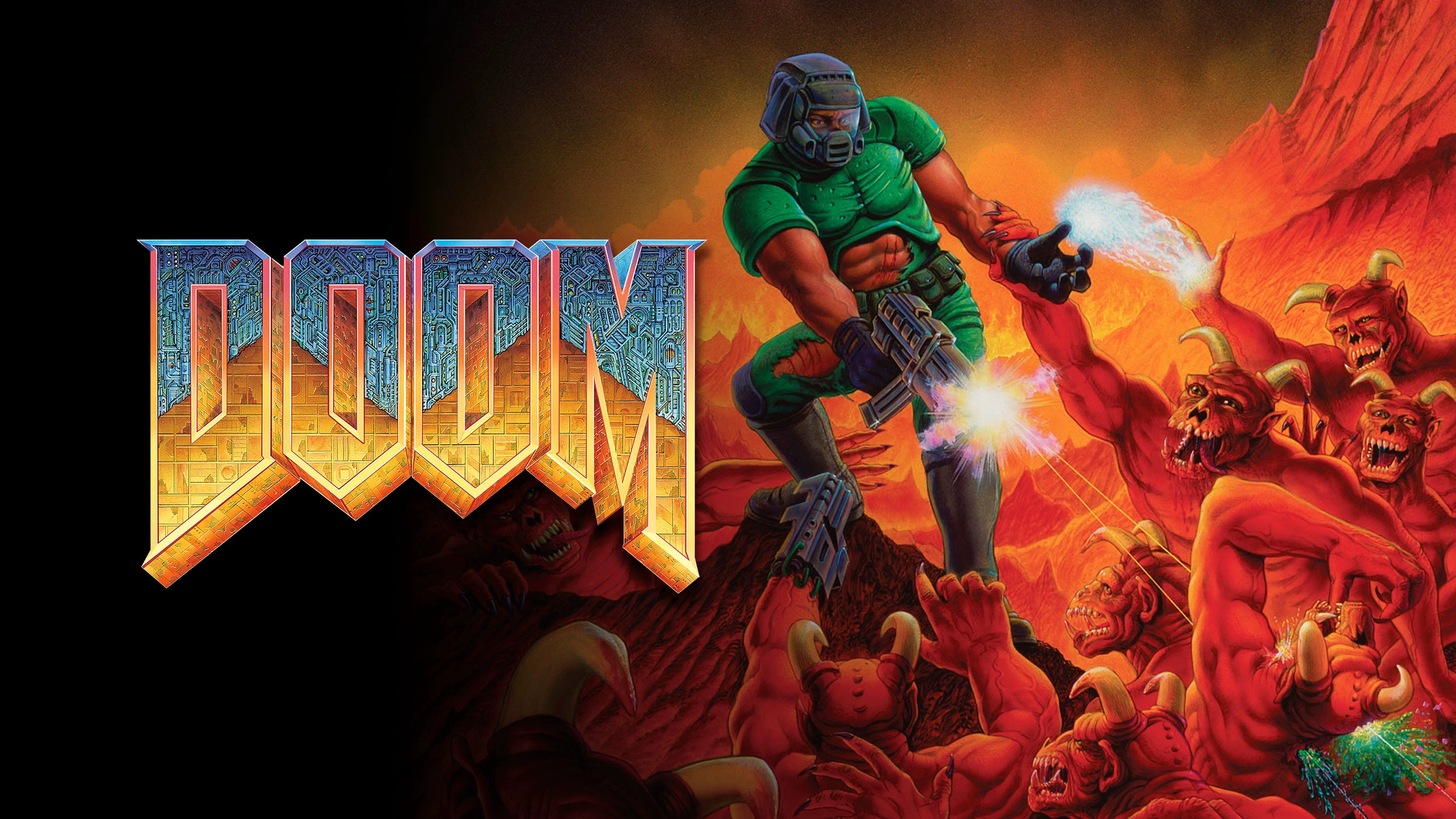 毁灭战士 (1993)（DOOM (1993)） 游戏封面