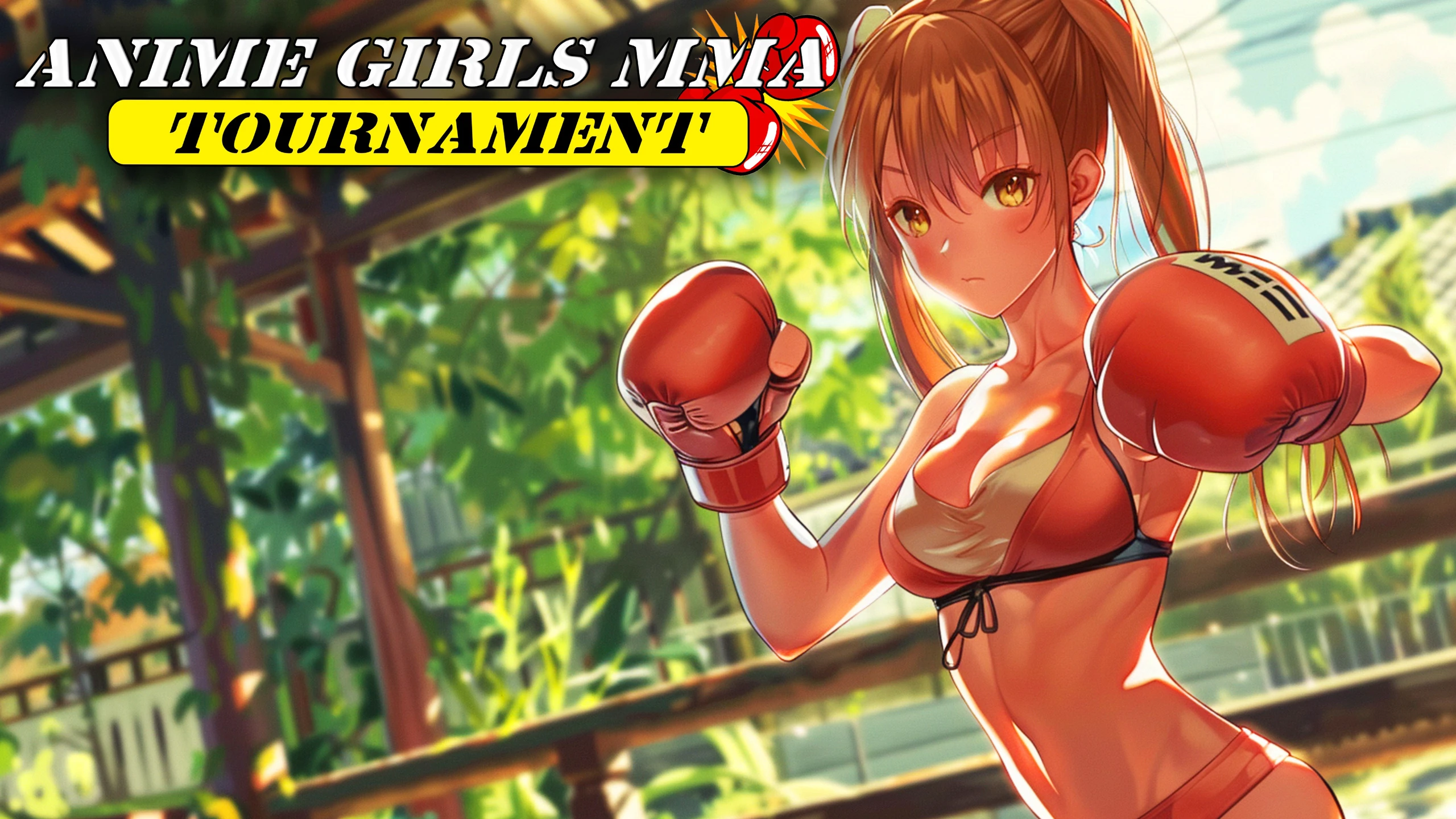 动漫少女 - MMA锦标赛（Anime Girls - MMA Tournament） 游戏封面