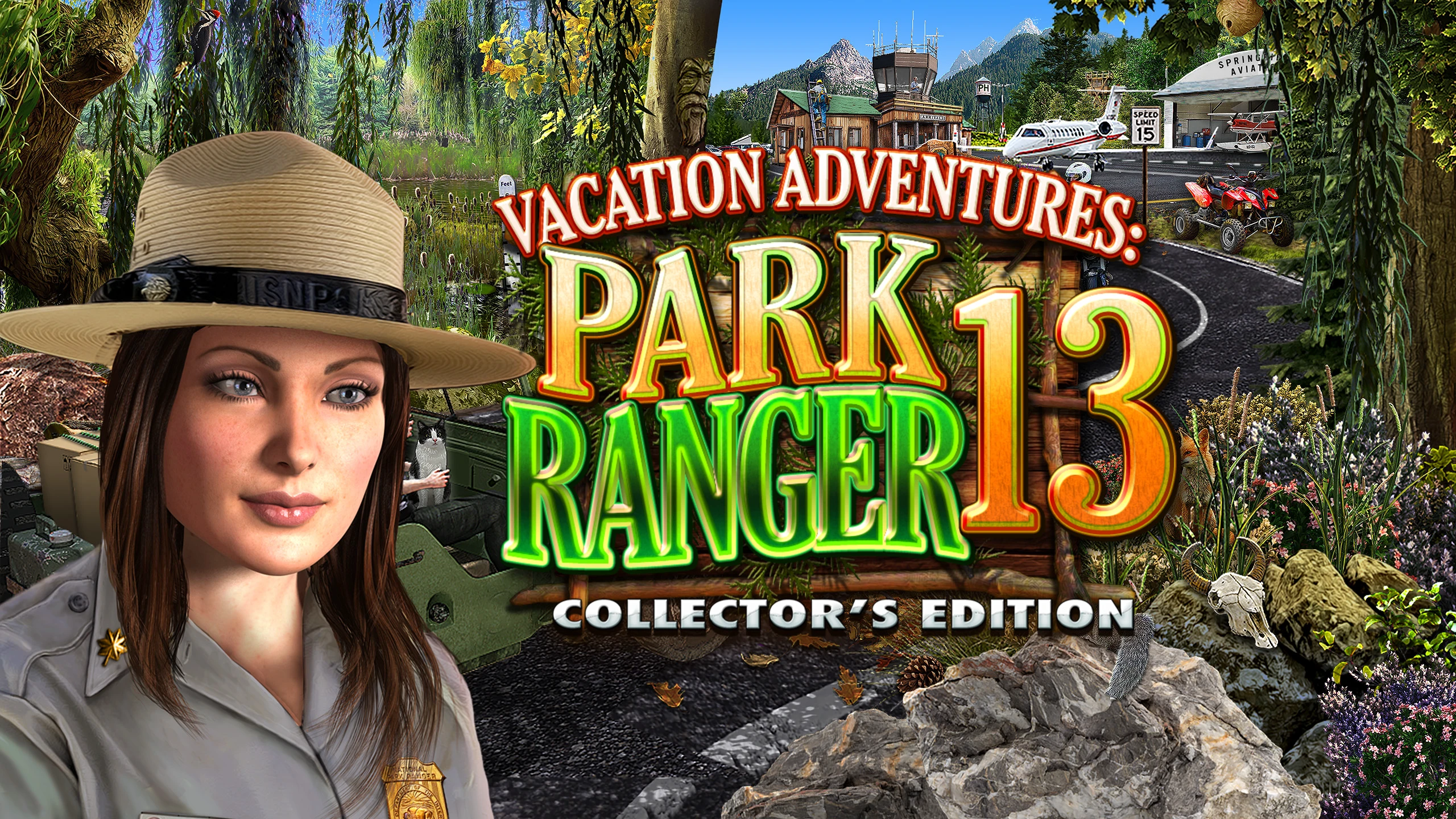 假期冒险：公园管理员13 收藏版（Vacation Adventures Park Ranger 13 Collectors Edition） 游戏封面