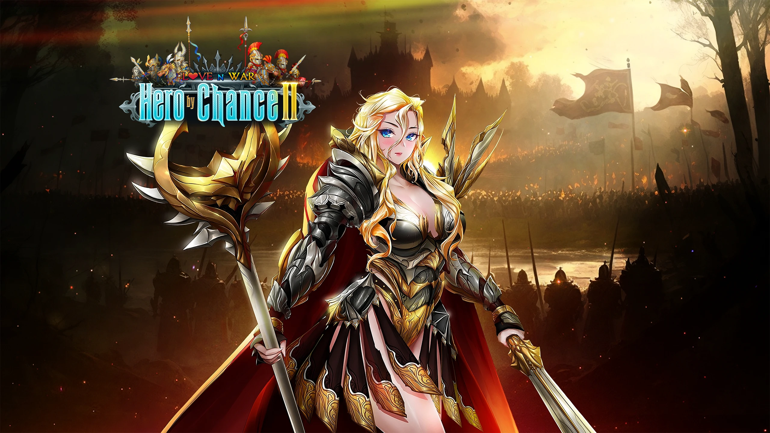 爱之战争：偶然英雄2 终极版（Love n War: Hero by Chance II Ultimate Edition） 游戏封面