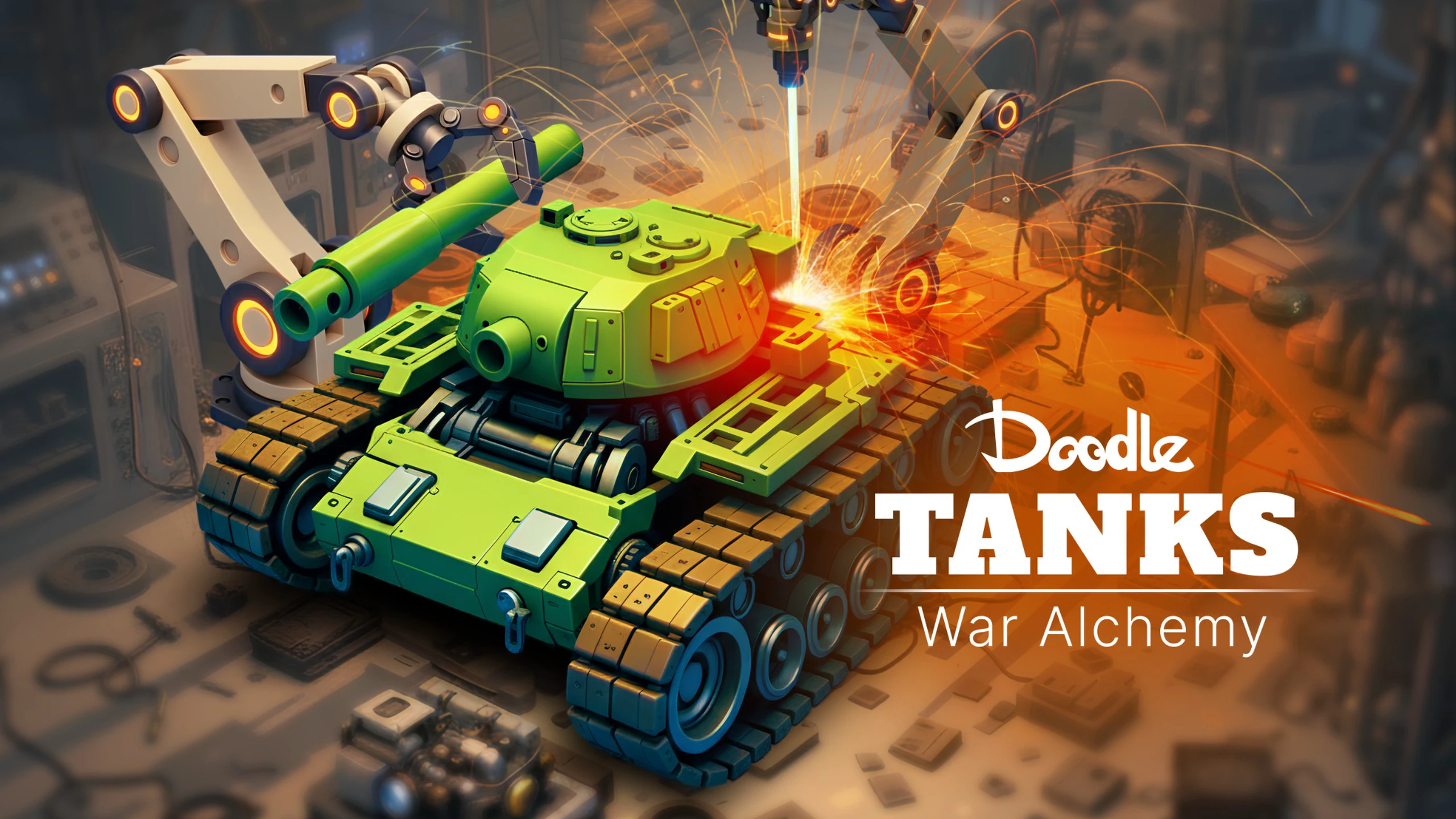 涂鸦坦克：战争炼金术（Doodle Tanks: War Alchemy） 游戏封面
