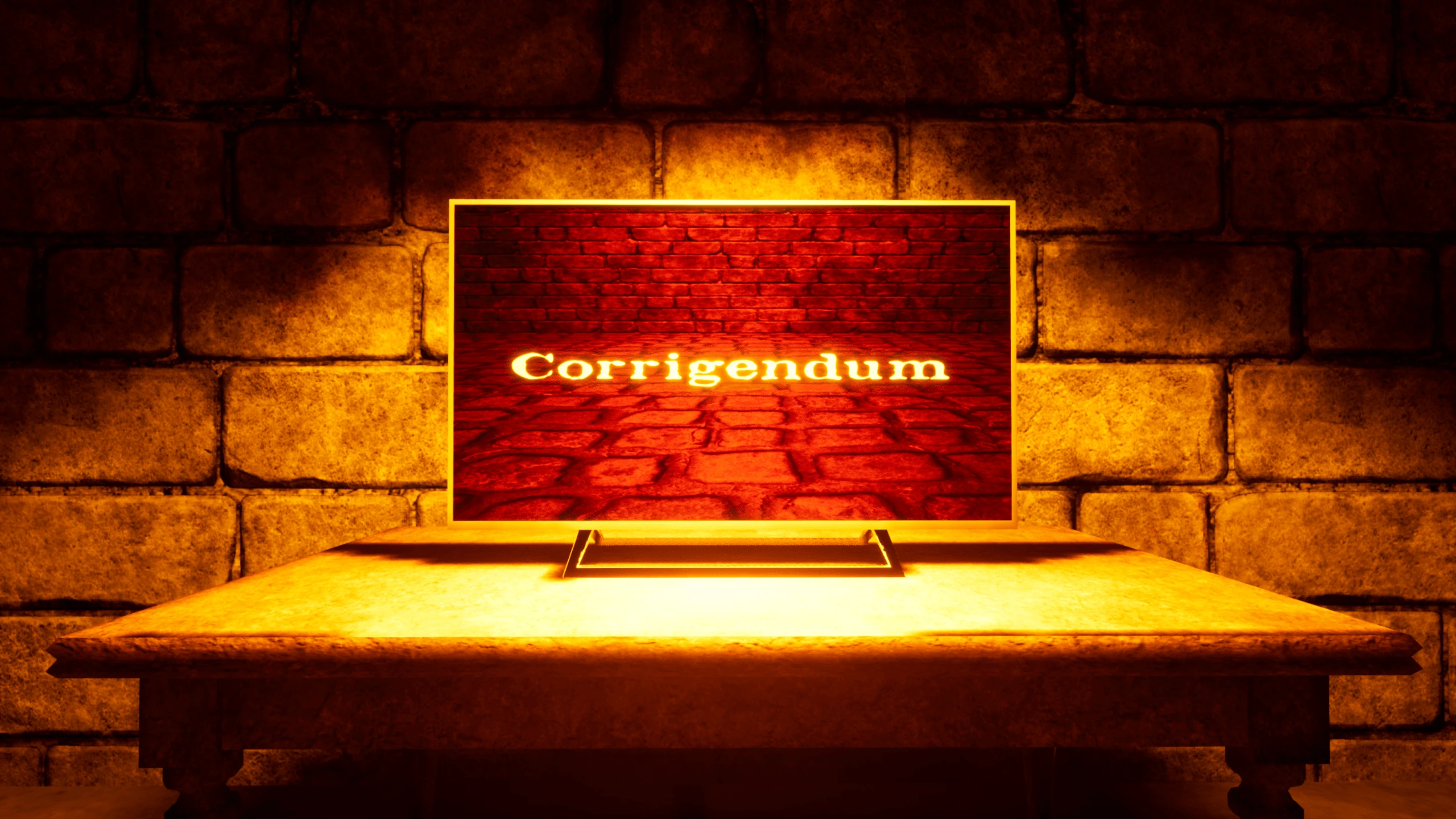 勘误表（Corrigendum） 游戏封面
