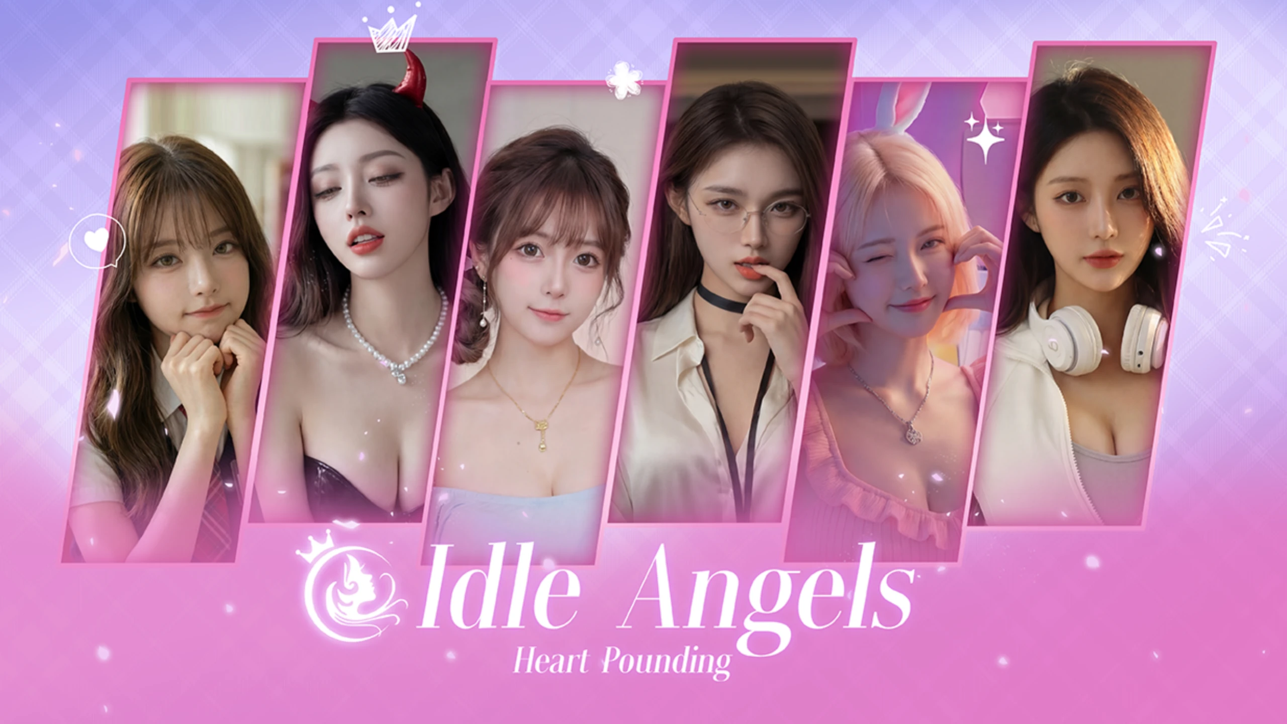 放置天使：心跳加速（Idle Angels:Heart Pounding） 游戏封面
