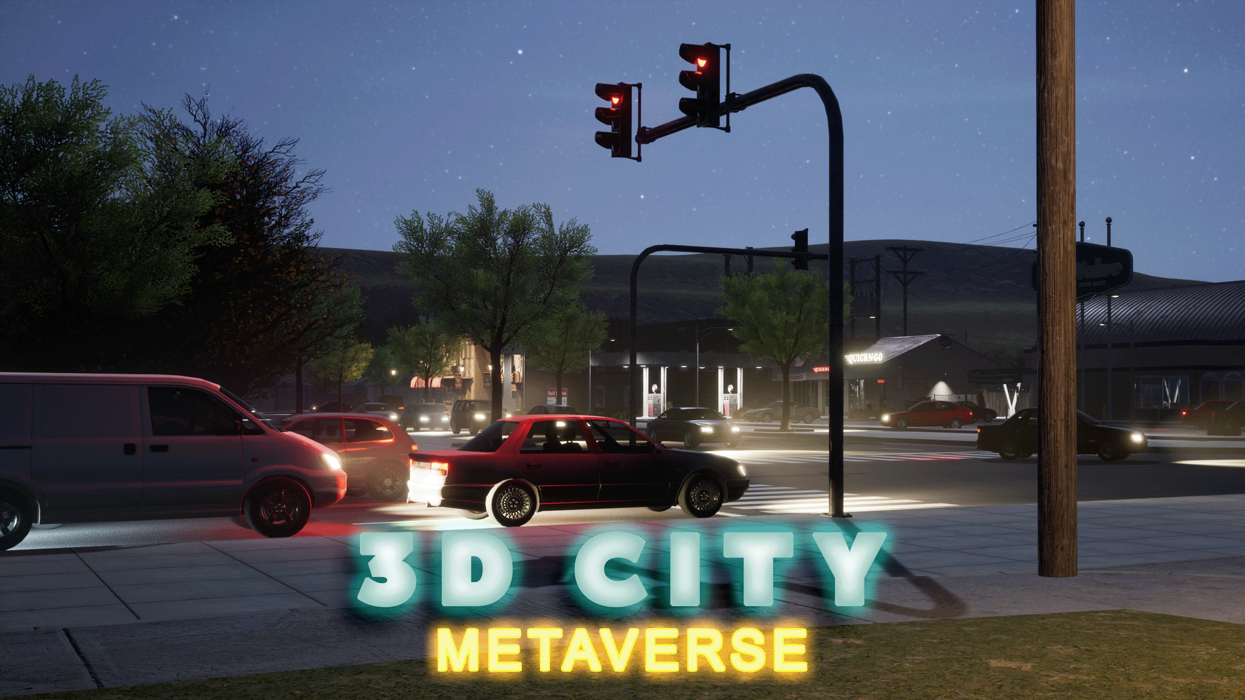 3D城市:元宇宙(3D City: Metaverse) 游戏封面
