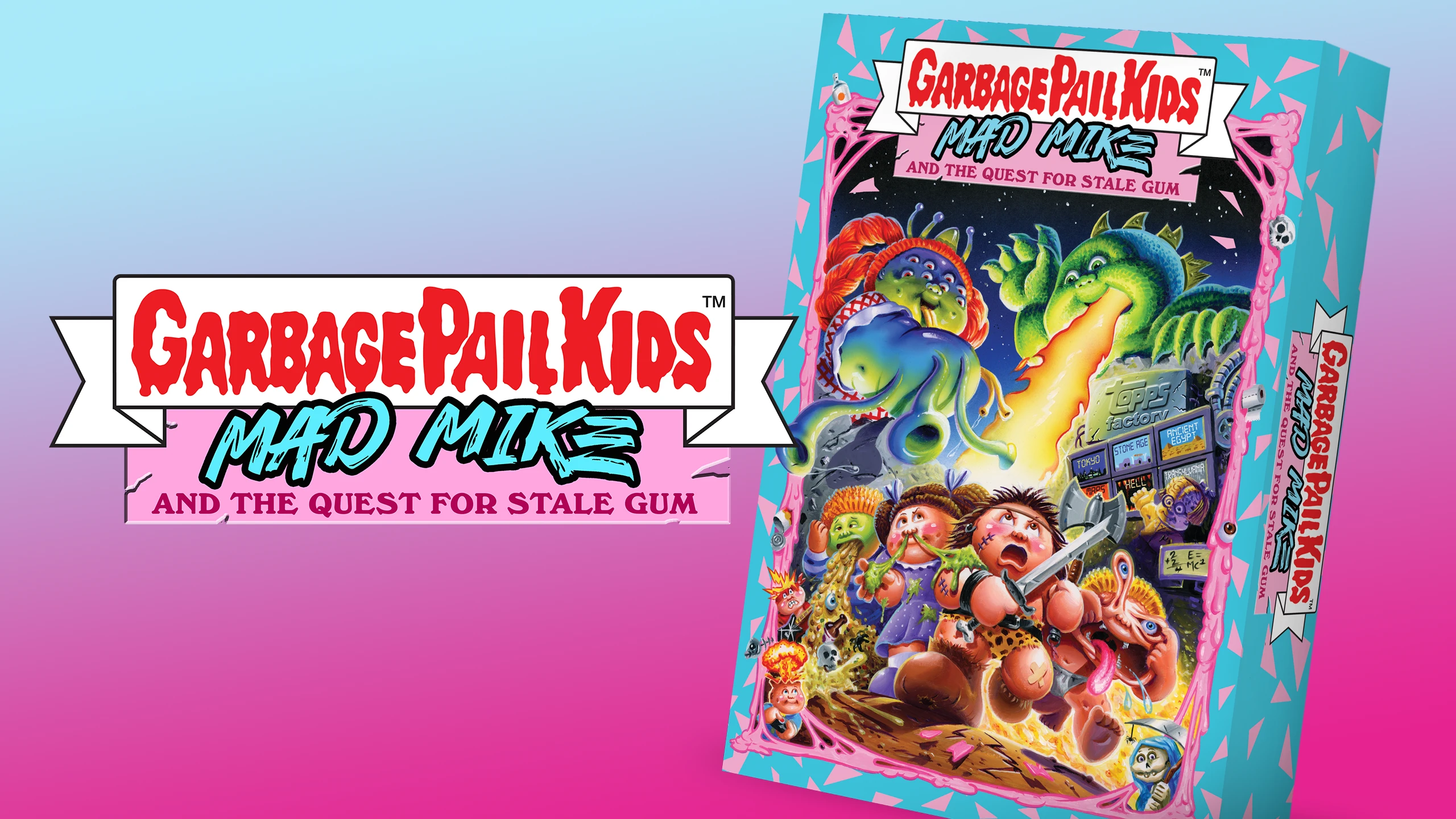 垃圾袋小孩：疯狂的迈克（Garbage Pail Kids: Mad Mike...） 游戏封面