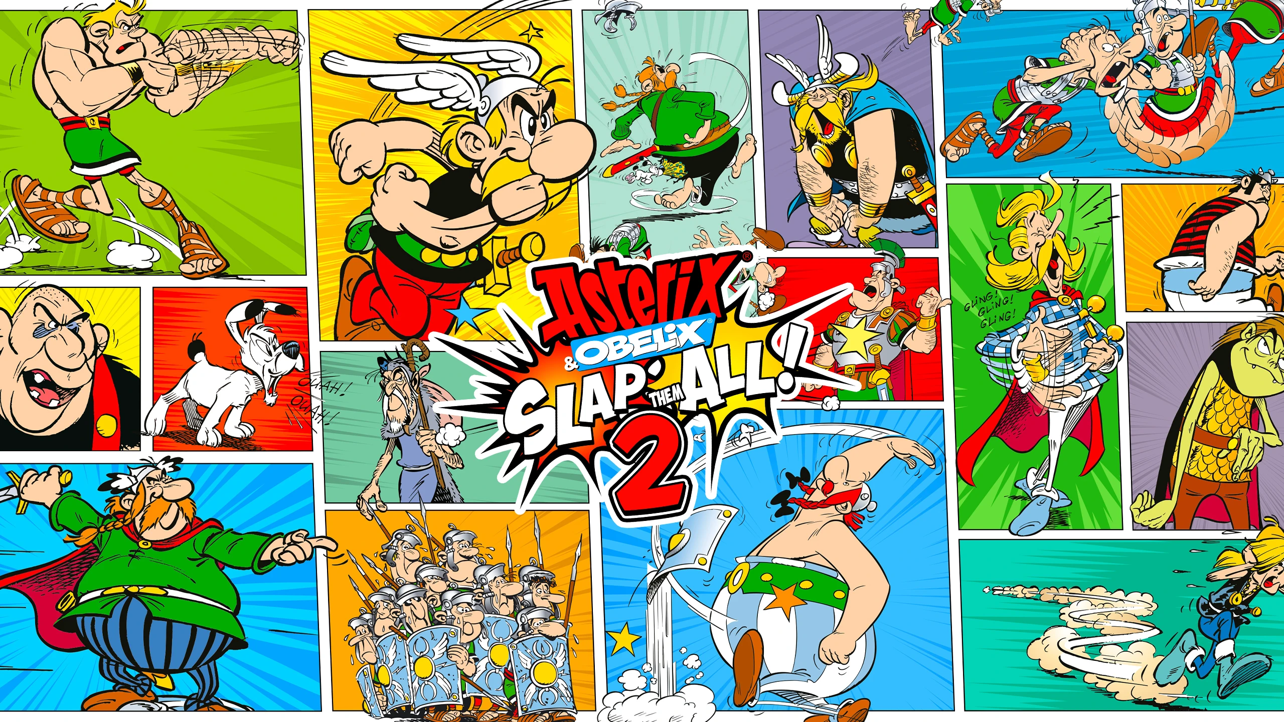 高卢英雄传：奥贝利克斯大冒险2（Asterix and Obelix Slap Them All 2） 游戏封面