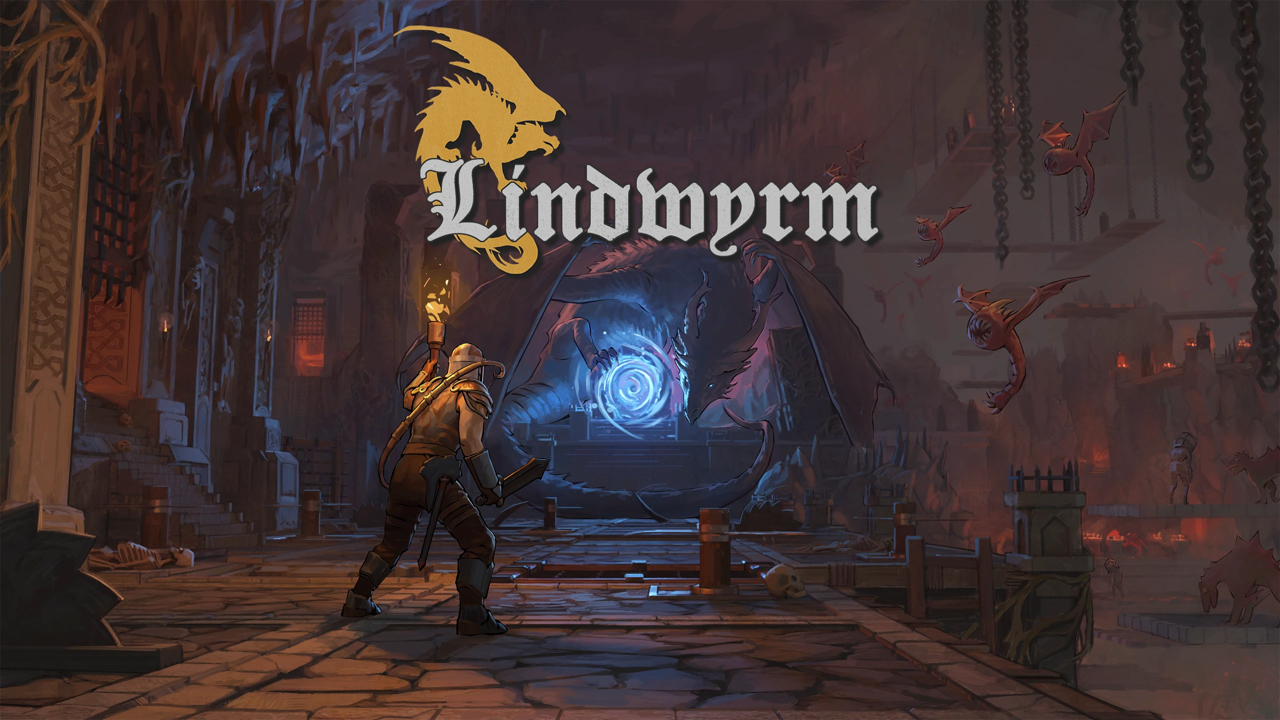 林德蠕龙（Lindwyrm） 游戏封面