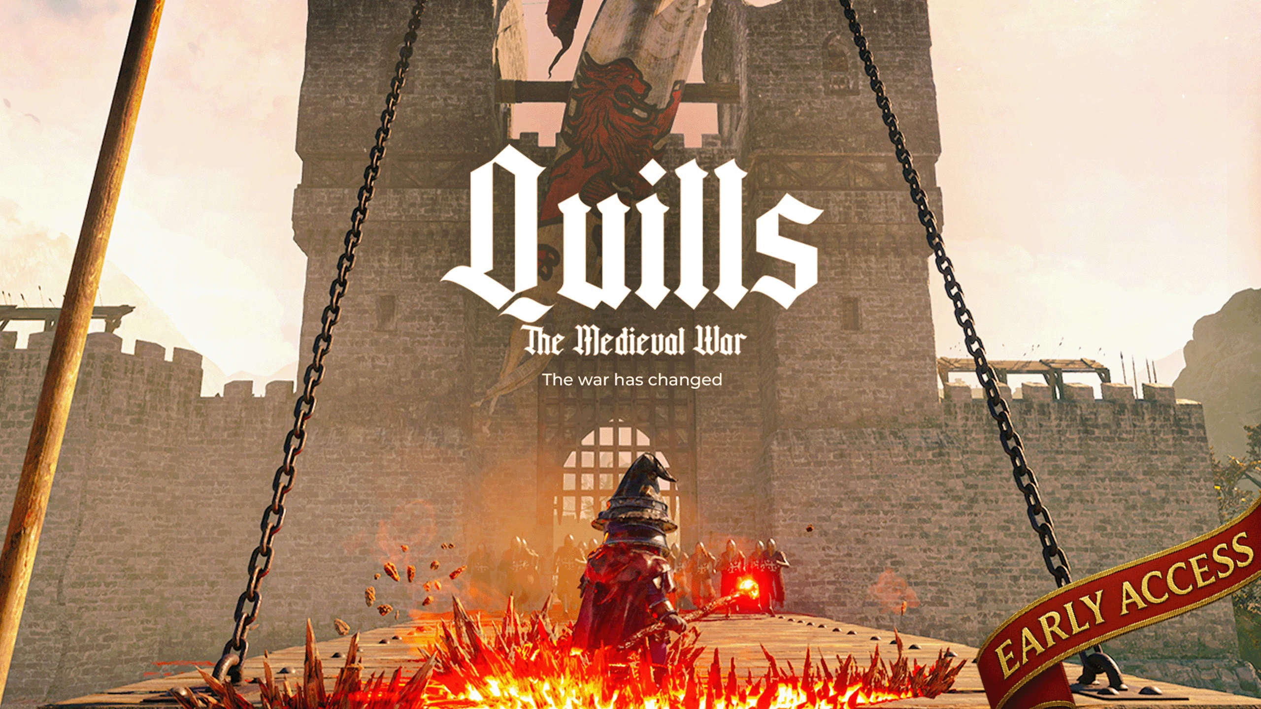 羽毛笔：中世纪战争（Quills: The Medieval War） 游戏封面