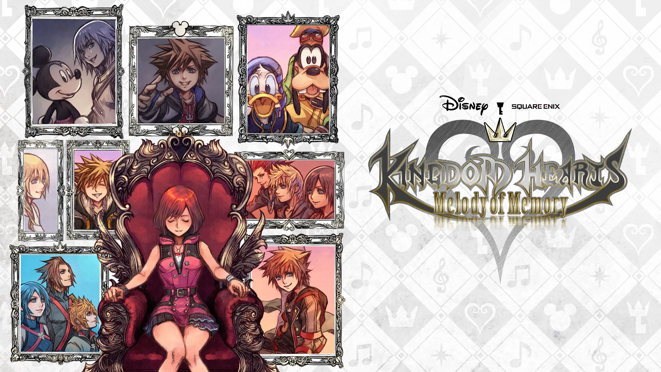 王国之心 记忆旋律（KINGDOM HEARTS Melody of Memory） 游戏封面