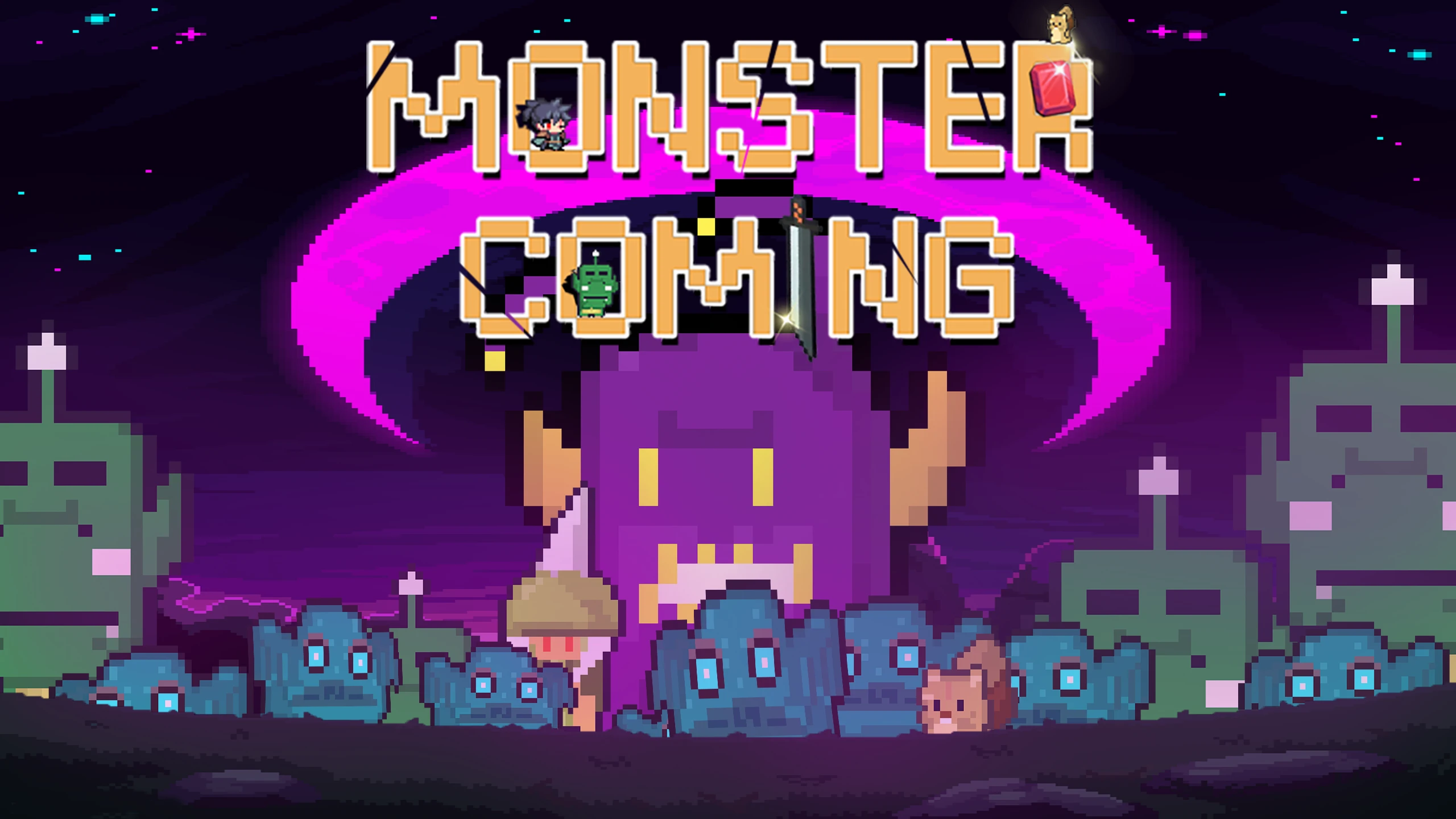 怪物来袭（Monster Coming） 游戏封面