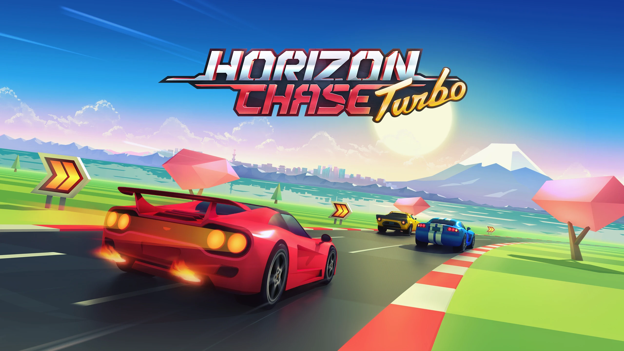 地平线追逐：涡轮（Horizon Chase Turbo） 游戏封面