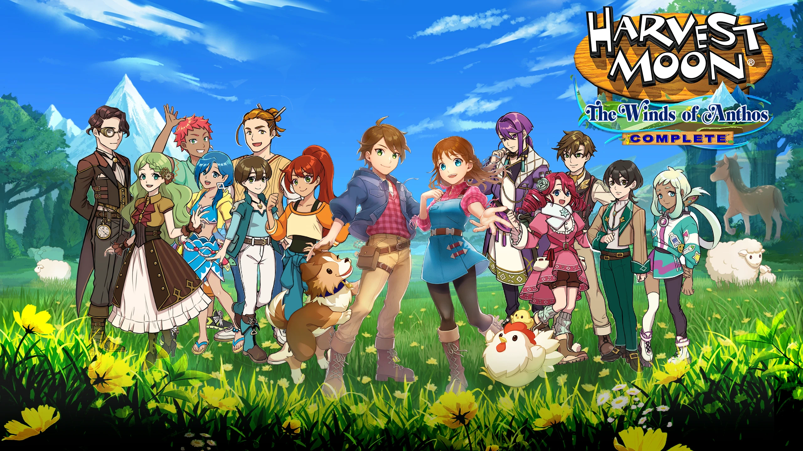 牧场物语：安托斯之风 完整版（Harvest Moon: The Winds of Anthos Complete） 游戏封面