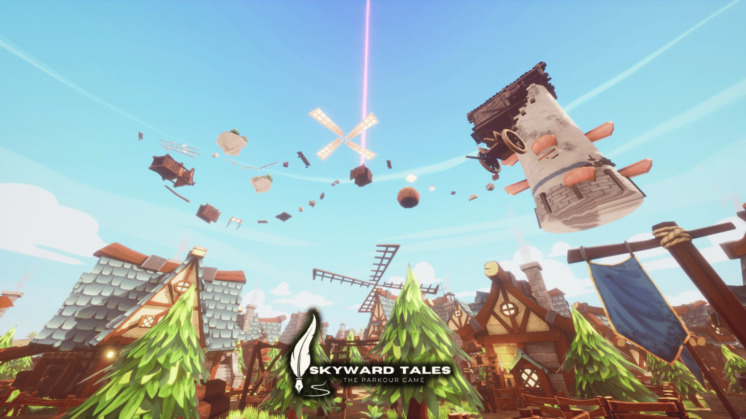 天空传说：跑酷游戏（Skyward Tales: The Parkour Game） 游戏封面