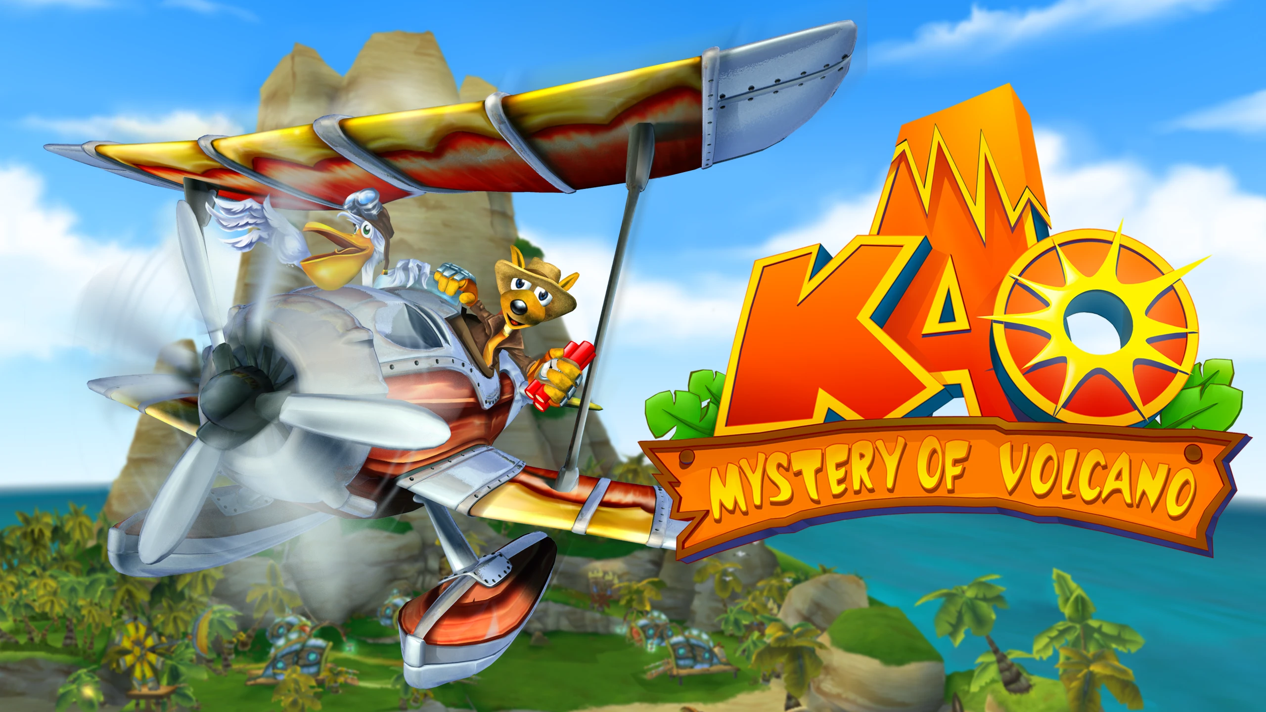 袋鼠凯奥：火山之谜（Kao the Kangaroo - Mystery of the Volcano） 游戏封面