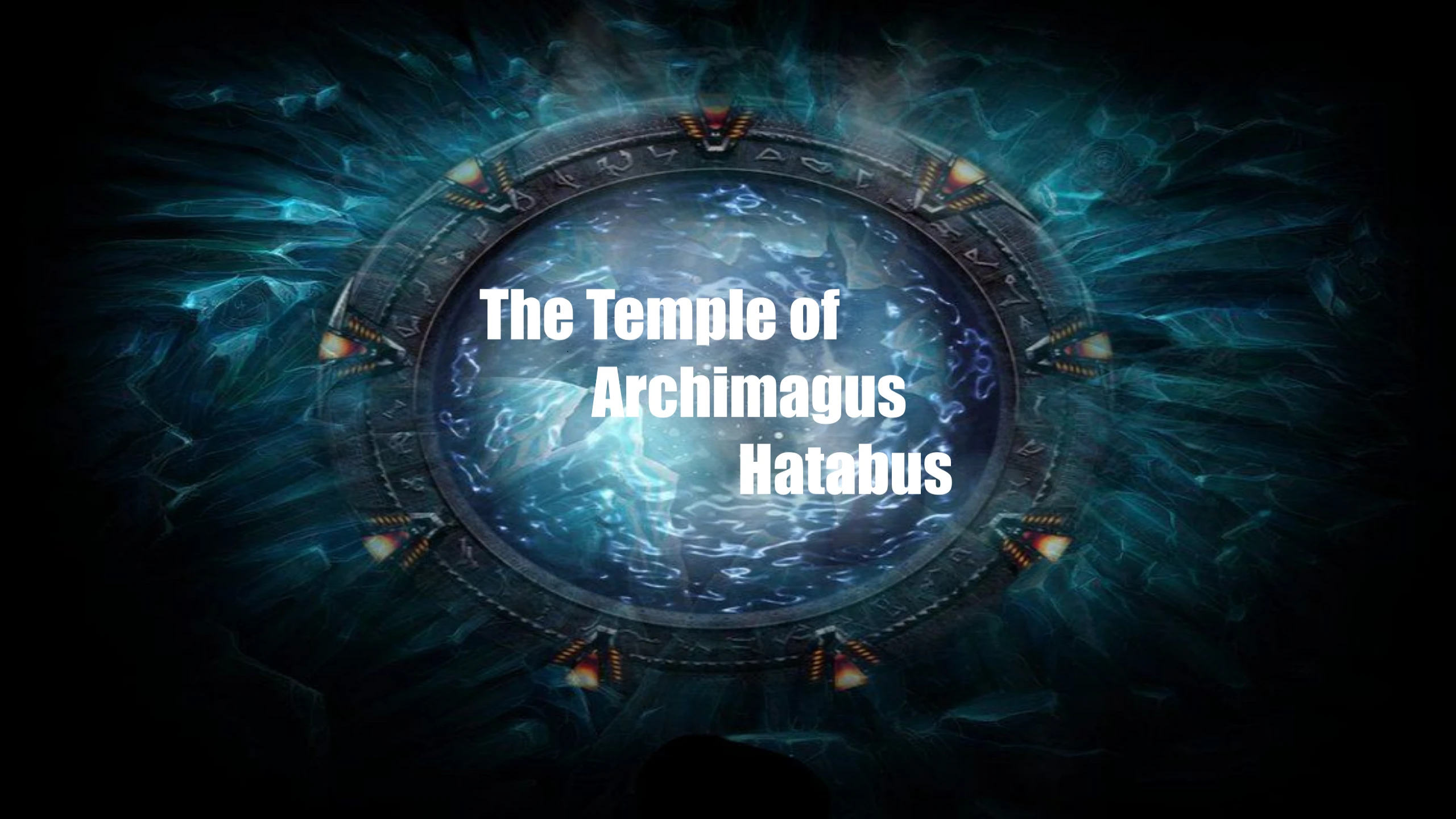 大法师哈塔布斯的神殿（The Temple of Archimagus Hatabus） 游戏封面