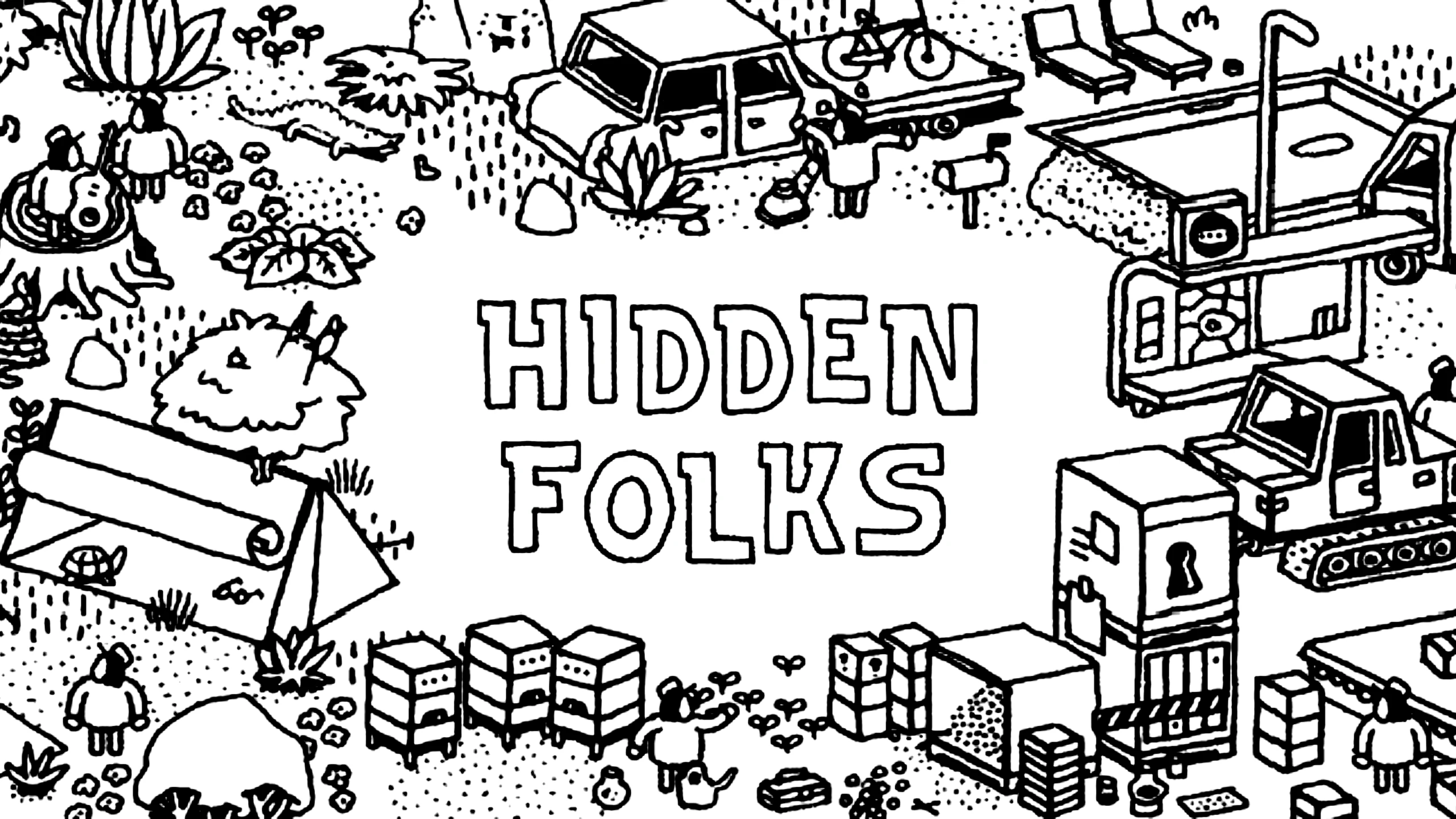 隐藏的人（Hidden Folks） 游戏封面