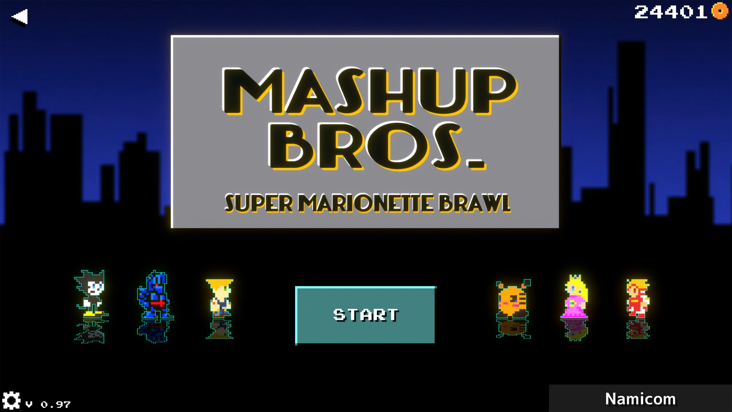 MASHUP BROS. 超级木偶大乱斗(MASHUP BROS. Super Marionette Brawl) 游戏封面