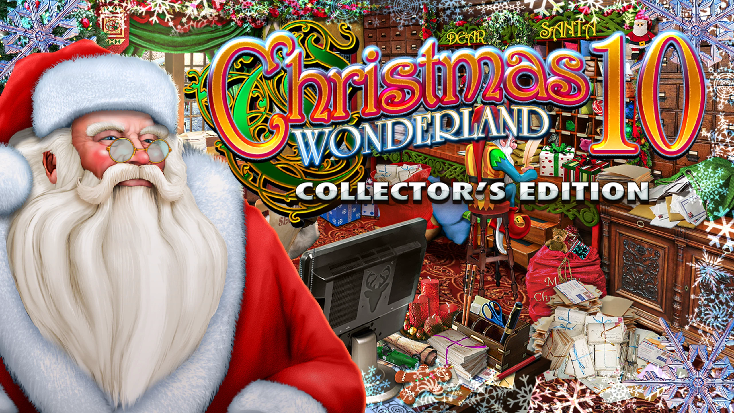 圣诞仙境10 收藏版（Christmas Wonderland 10 Collectors Edition） 游戏封面
