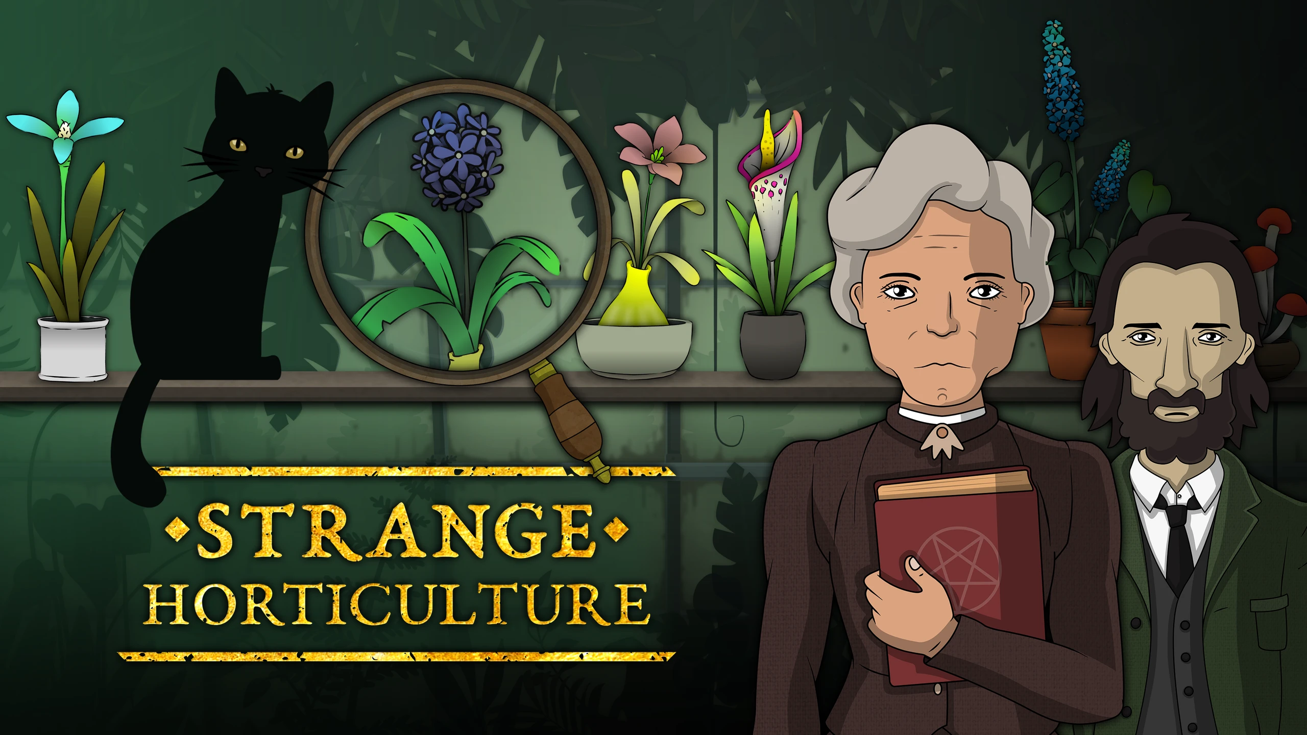 奇异园艺（Strange Horticulture） 游戏封面