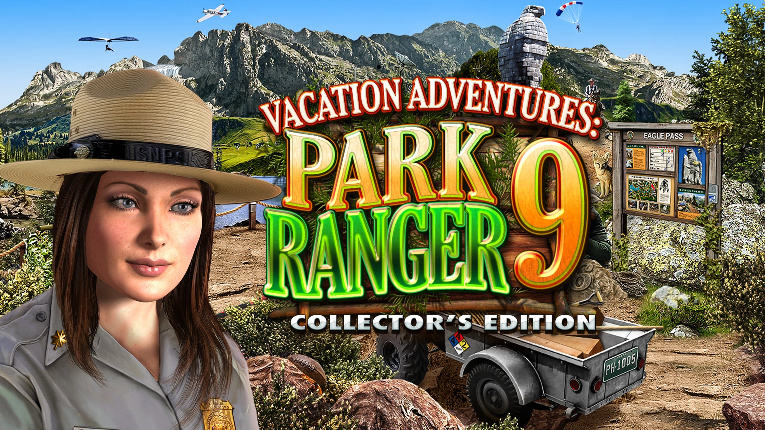 度假冒险:公园管理员9 收藏版(Vacation Adventures Park Ranger 9 Collectors Edition) 游戏封面