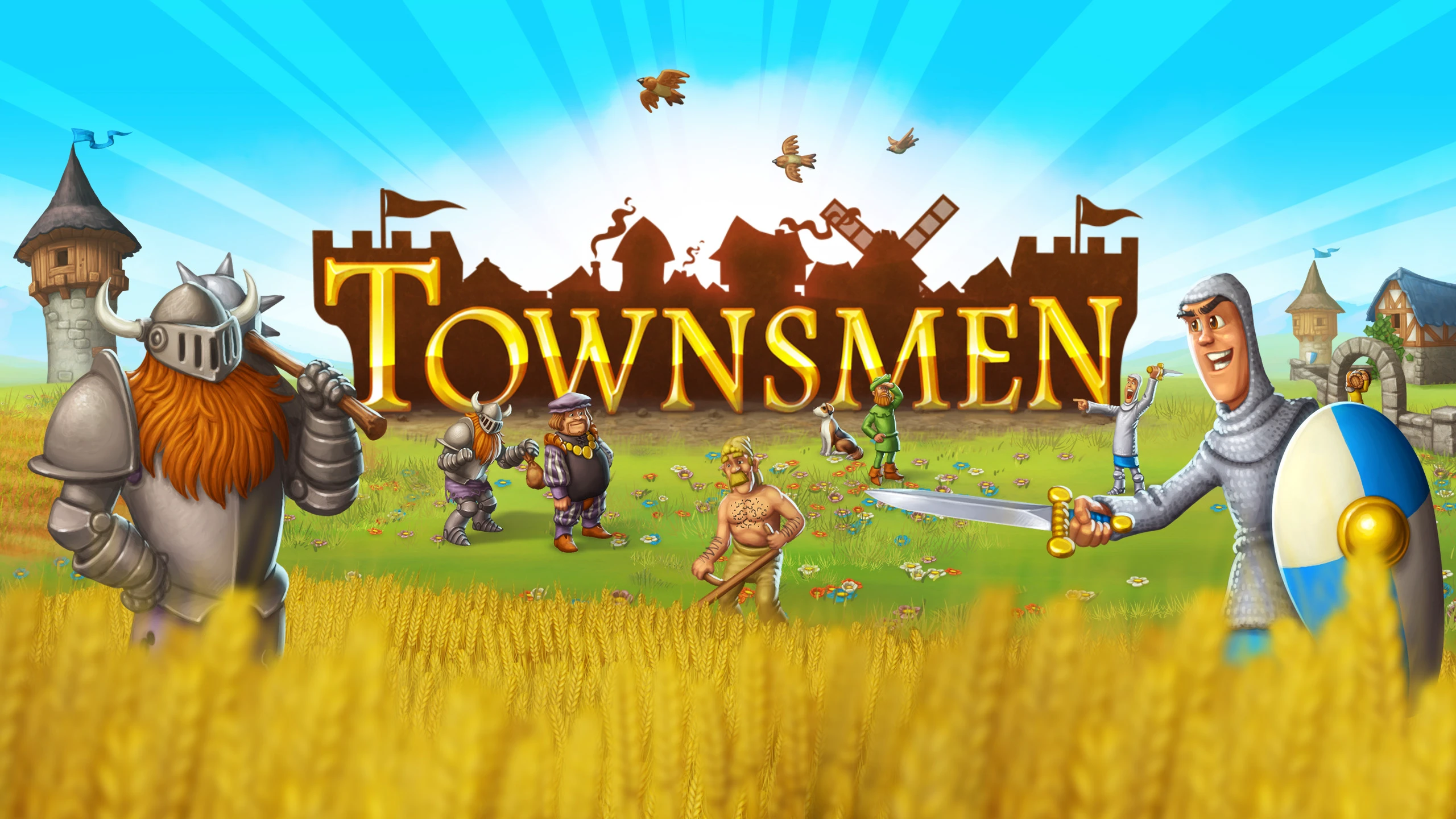 城镇人（Townsmen） 游戏封面