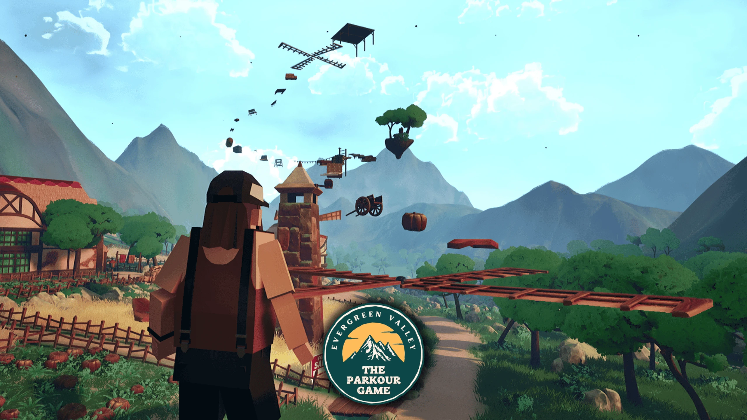 常青谷：跑酷游戏（Evergreen Valley: The Parkour Game） 游戏封面