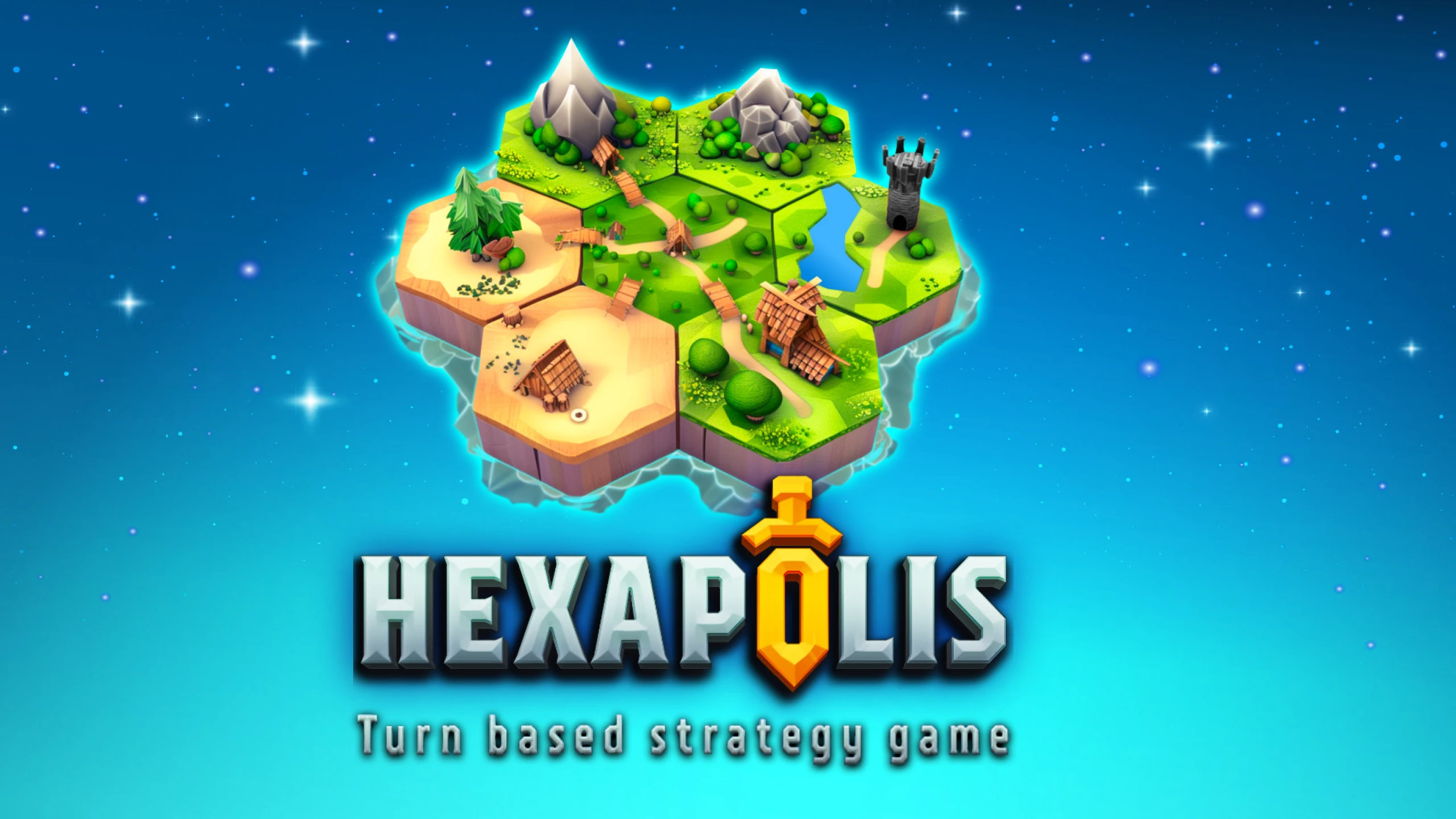 Hexapolis：回合制策略（Hexapolis: Turn-based strategy） 游戏封面