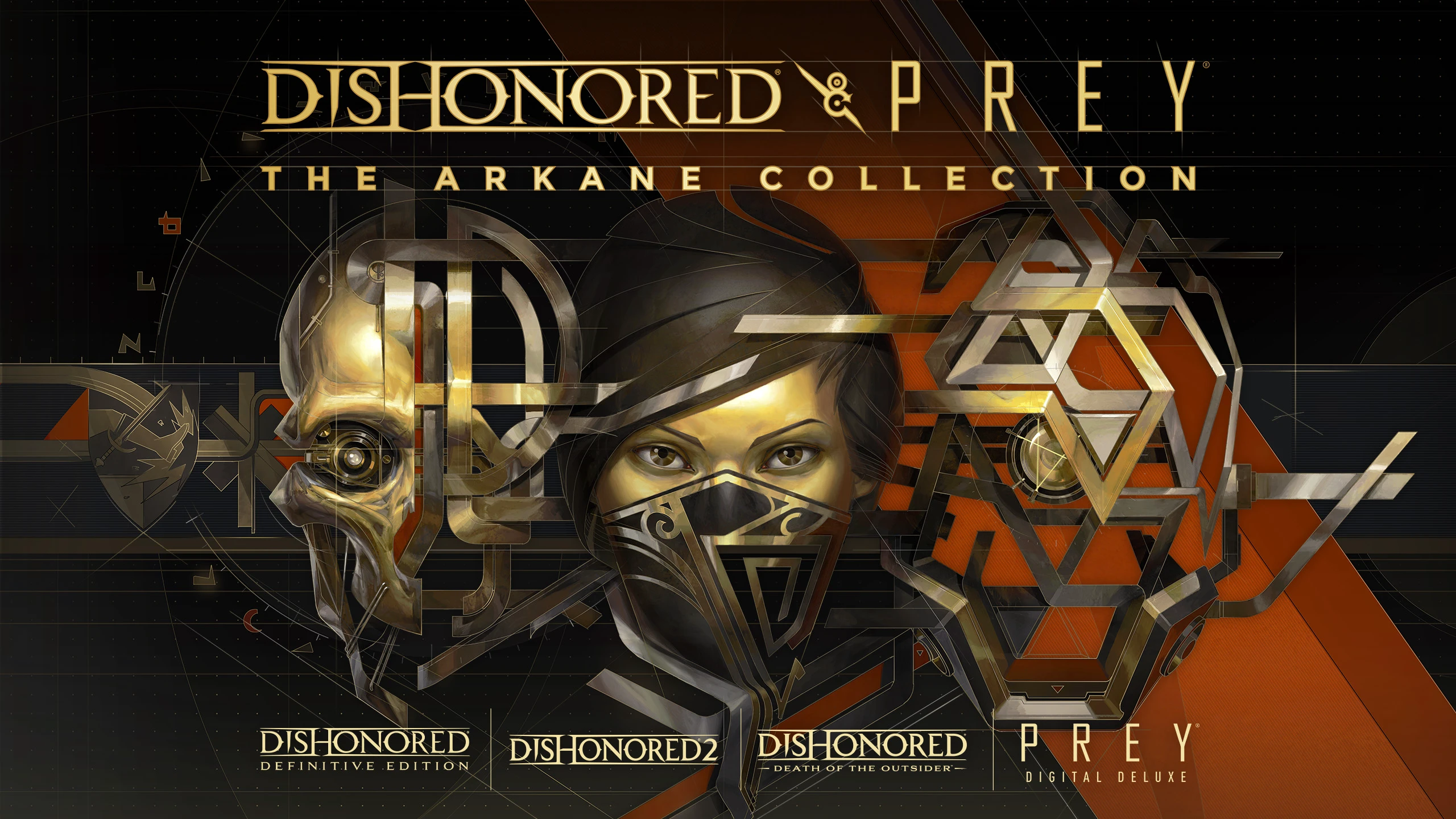耻辱 & 掠食：Arkane合集（Dishonored & Prey: The Arkane Collection） 游戏封面