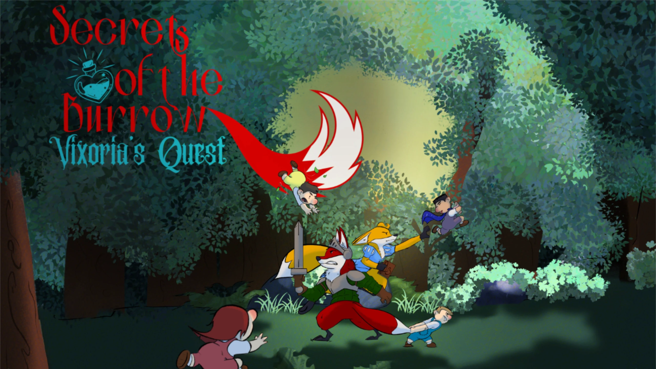 地穴的秘密：维克索莉亚的冒险（Secrets of the Burrow: Vixoria's Quest） 游戏封面