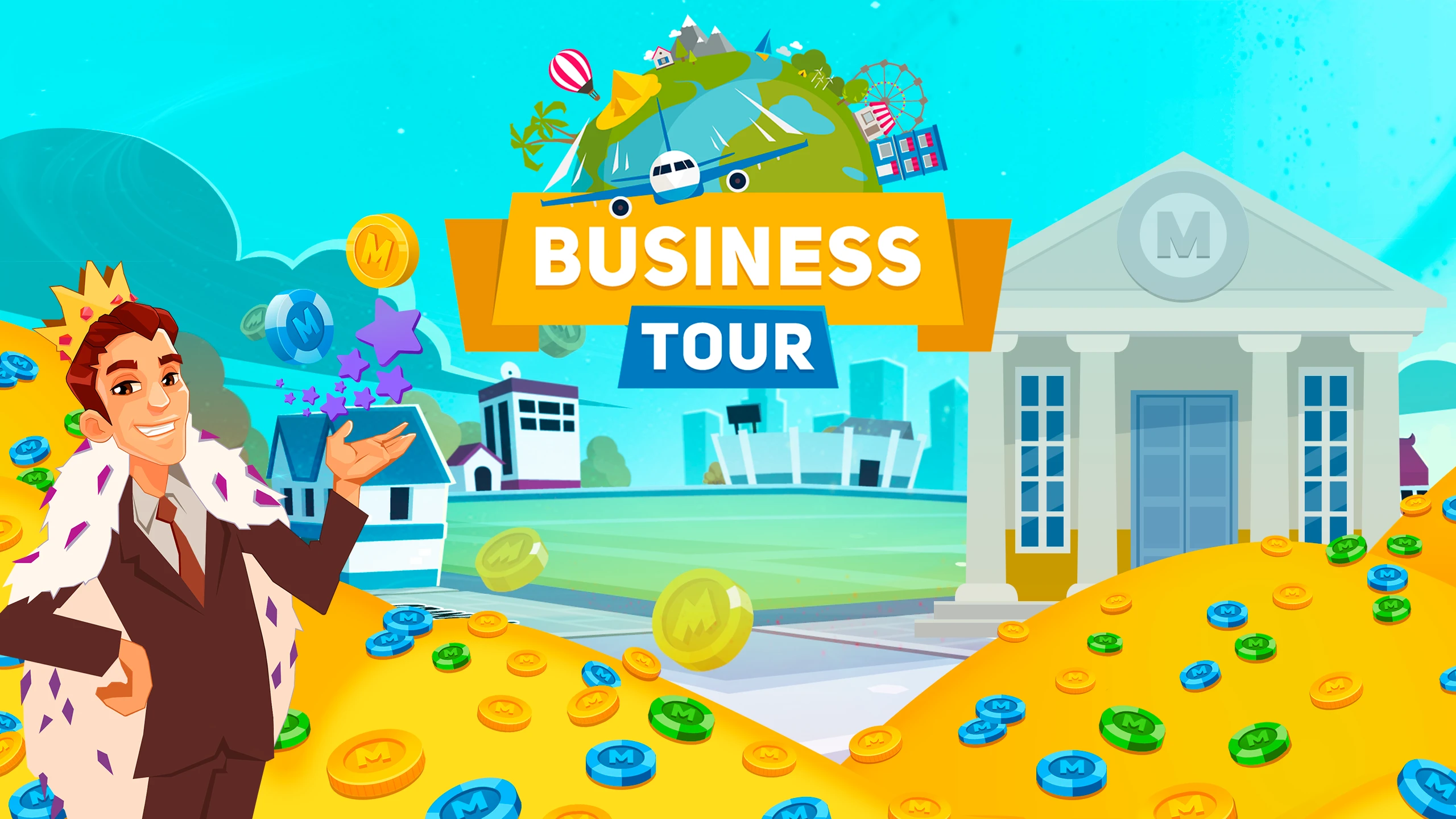 商业之旅 - 支持在线多人模式的桌游（Business Tour - Board Game with Online Multiplayer） 游戏封面