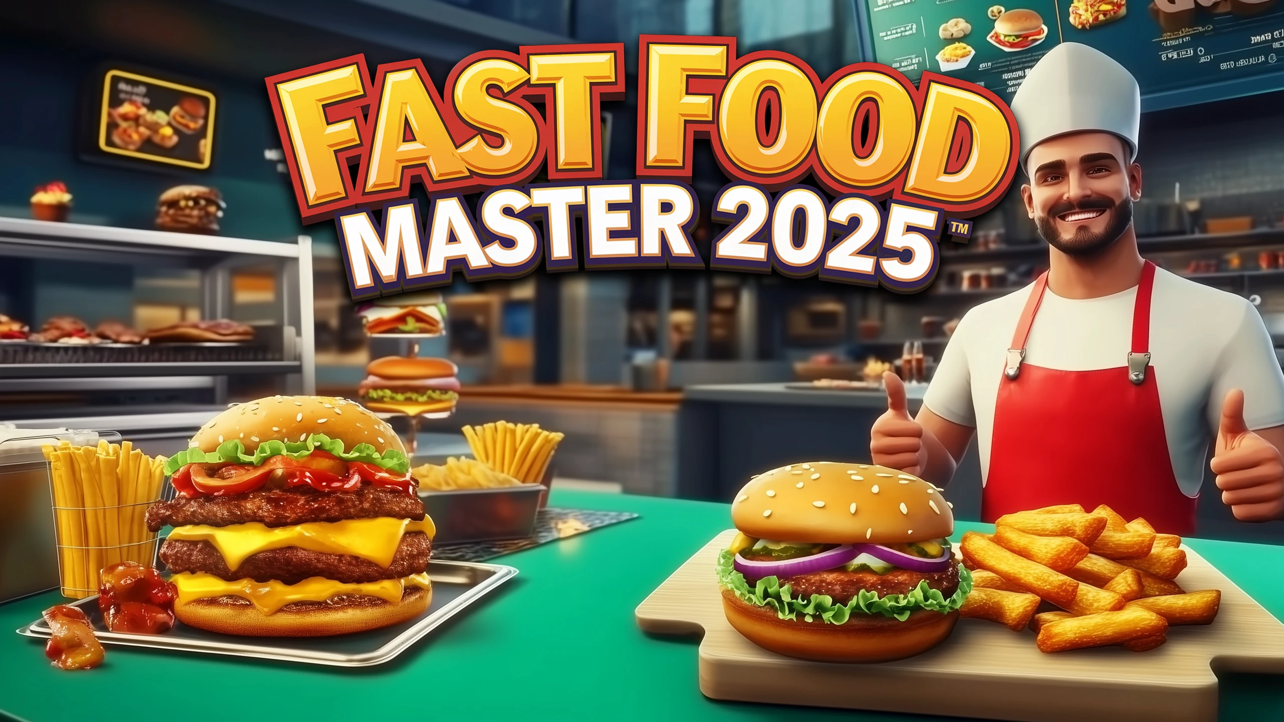 快餐大师 2025（Fast Food Master 2025） 游戏封面
