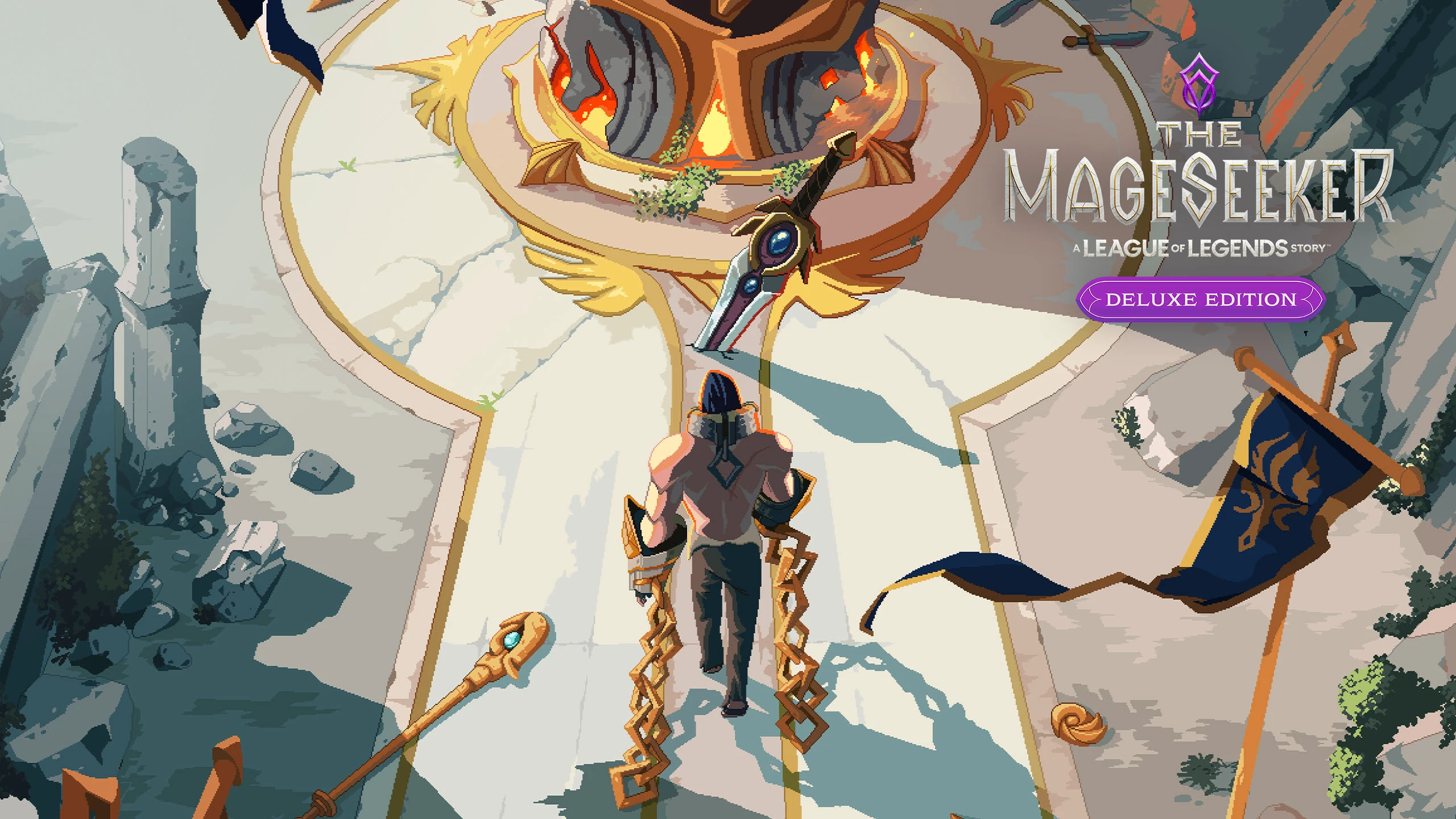 破败王者：英雄联盟传奇™ - 豪华版（The Mageseeker: A League of Legends Story™ - Deluxe Edition） 游戏封面