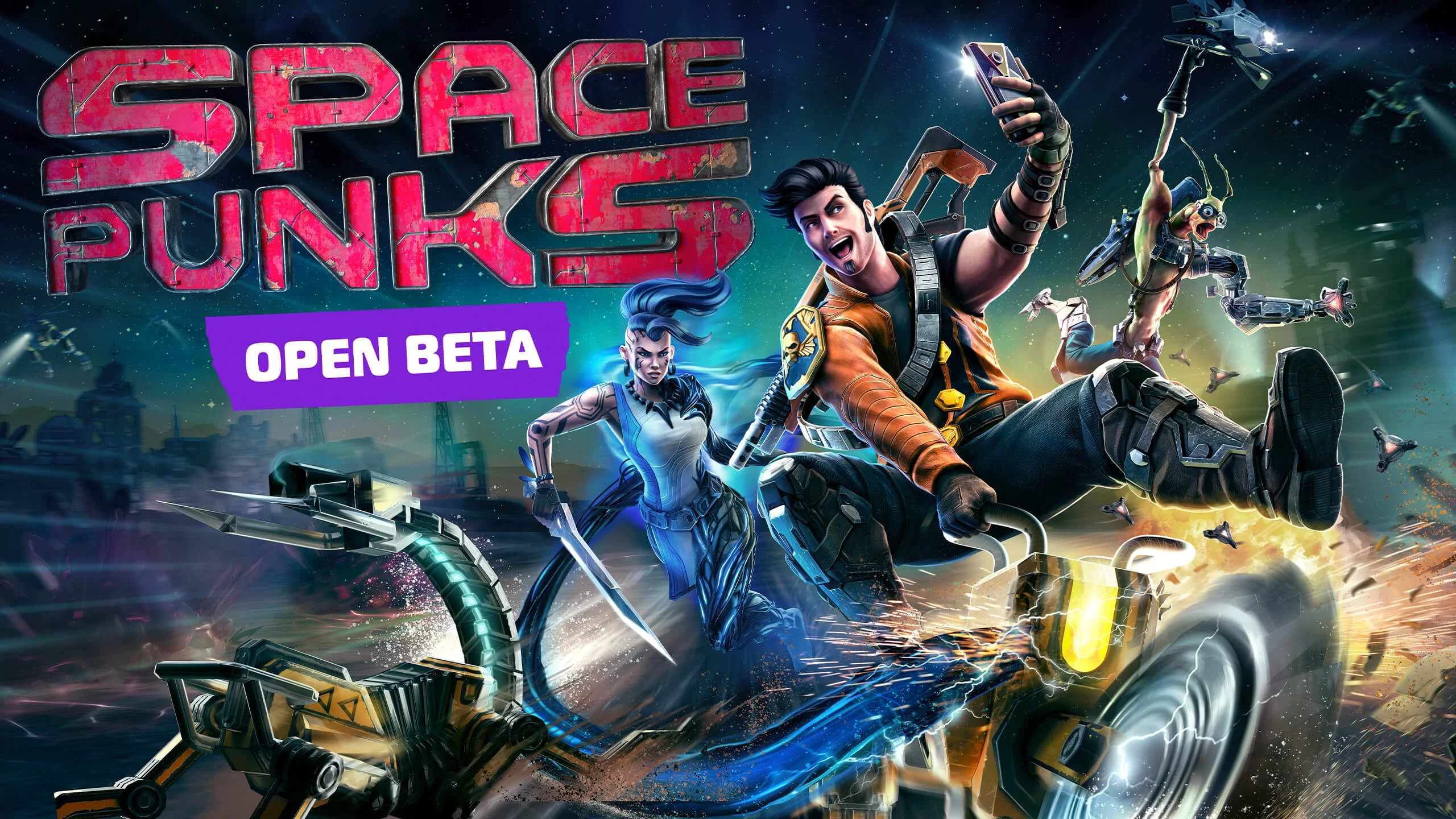 太空痞客（Space Punks） 游戏封面