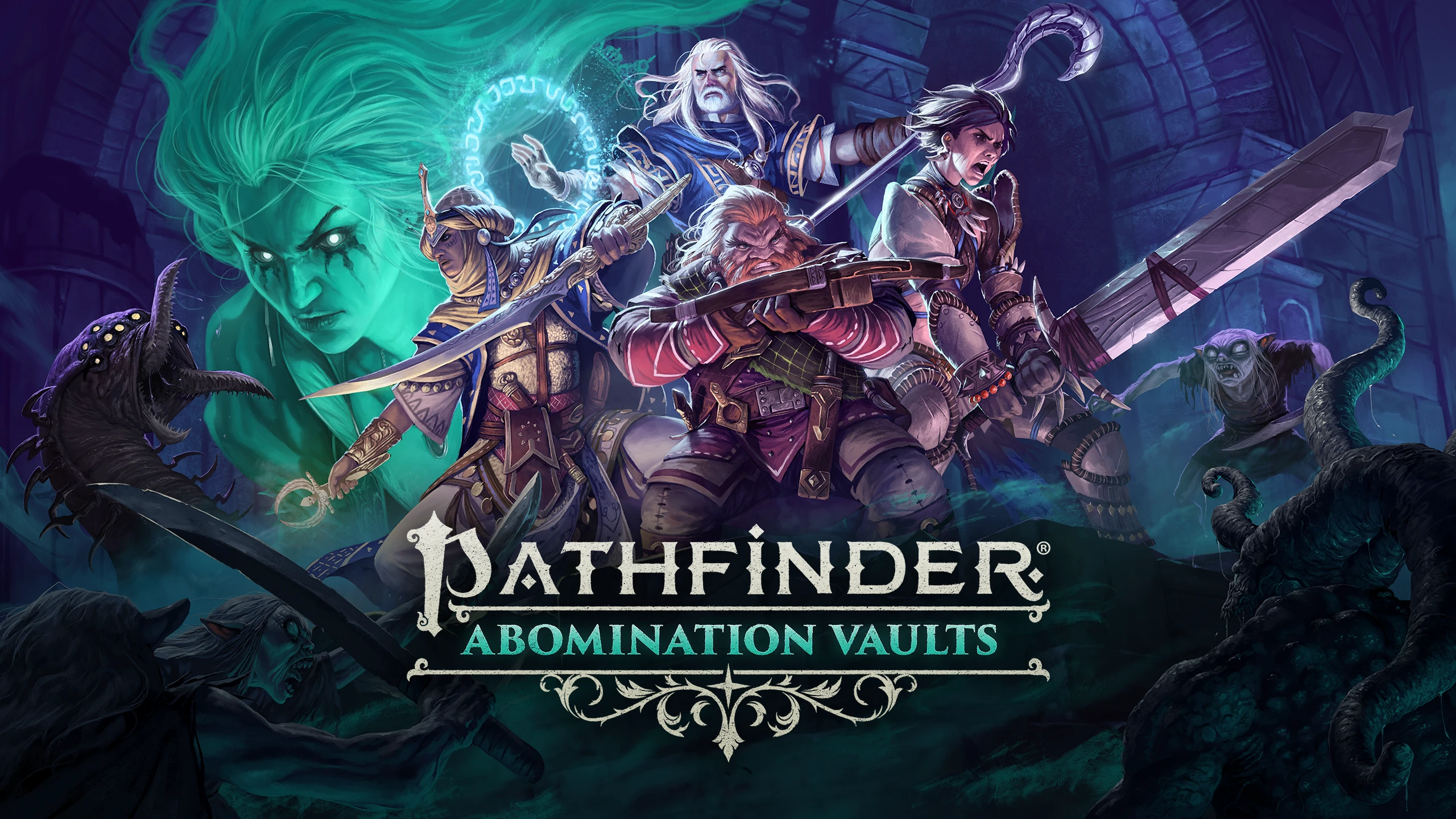开拓者:憎恶地牢(Pathfinder: Abomination Vaults) 游戏封面