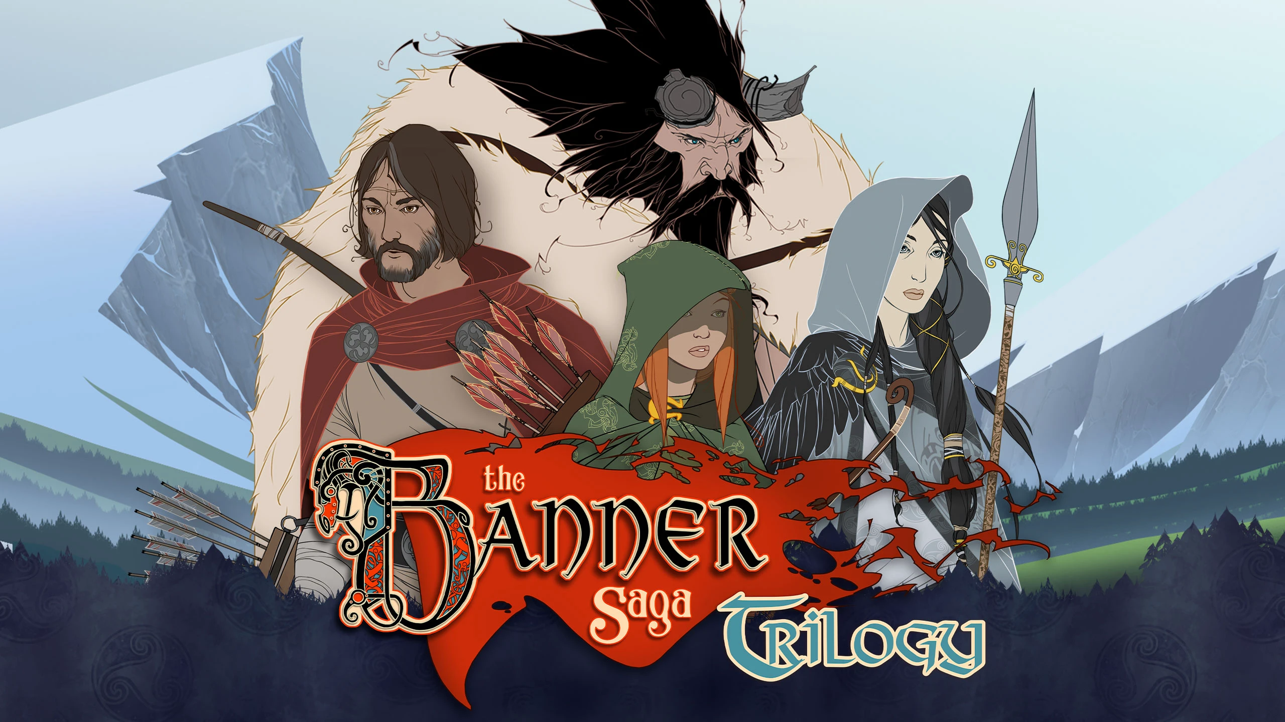 旗帜的传说 史诗三部曲（The Banner Saga Epic Trilogy） 游戏封面