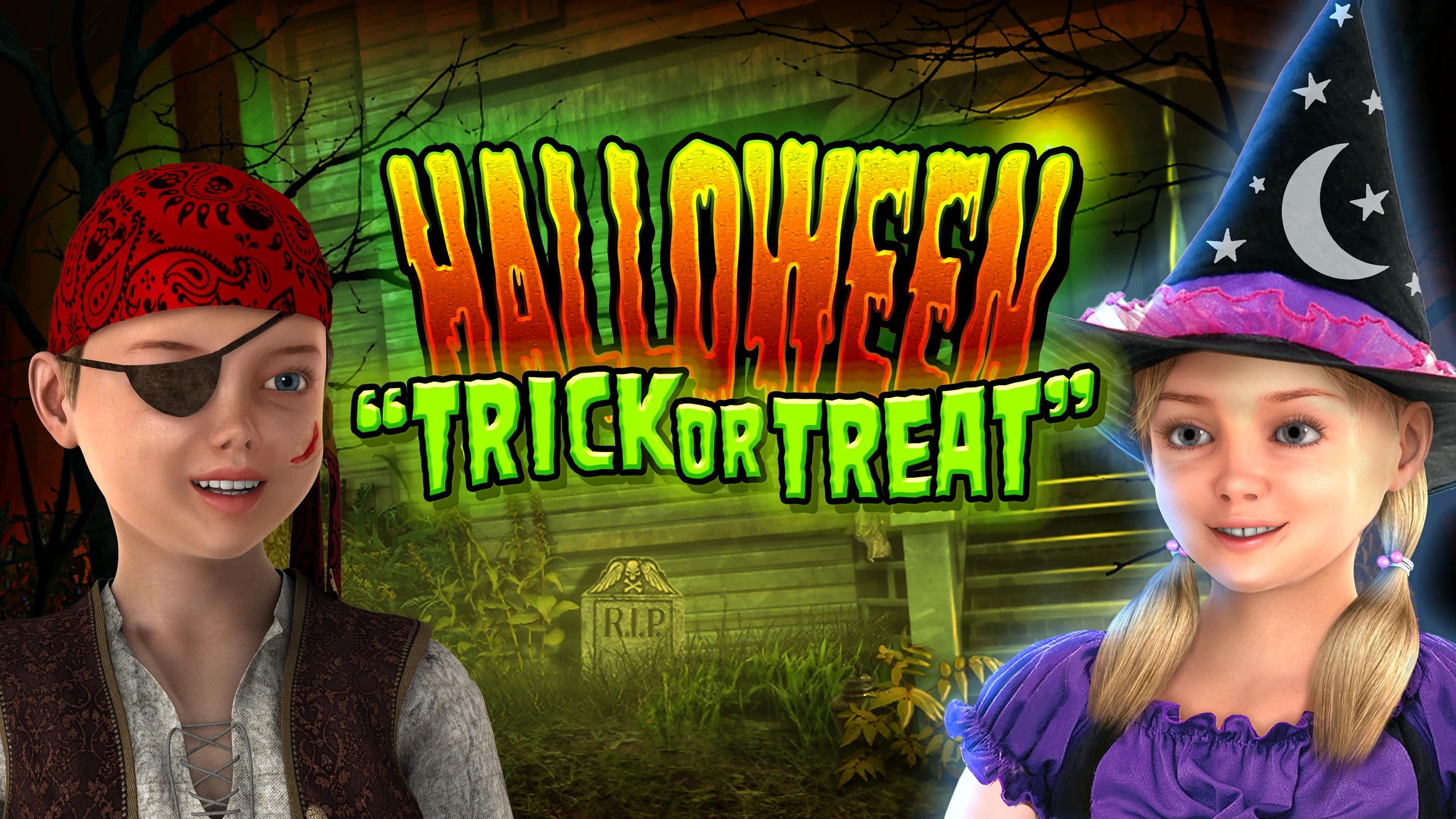万圣节不给糖就捣蛋（Halloween Trick or Treat） 游戏封面