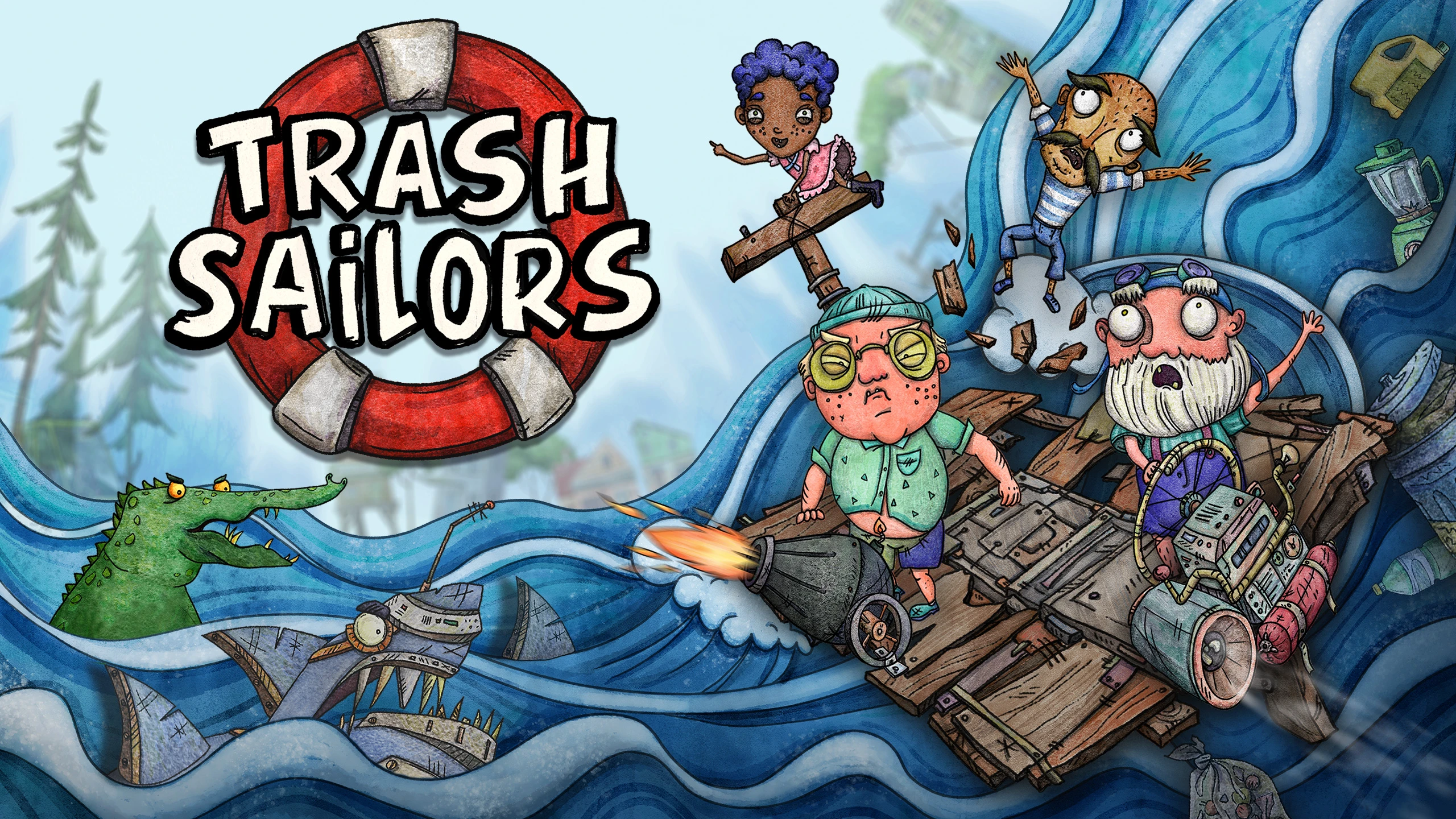 Trash Sailors 游戏封面