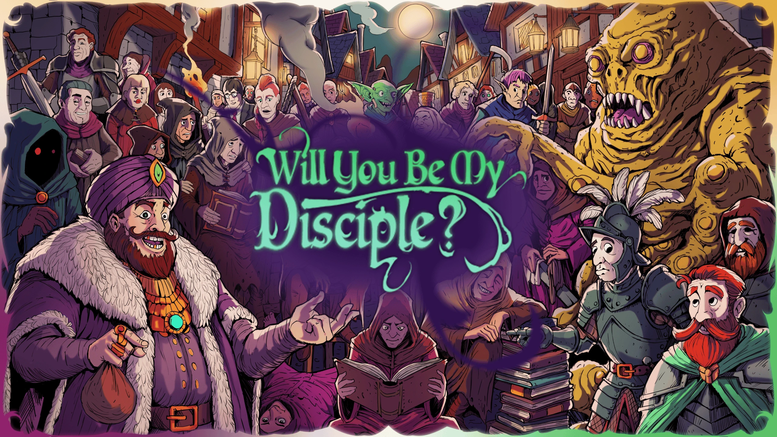 你愿意成为我的弟子吗（Will You Be My Disciple） 游戏封面