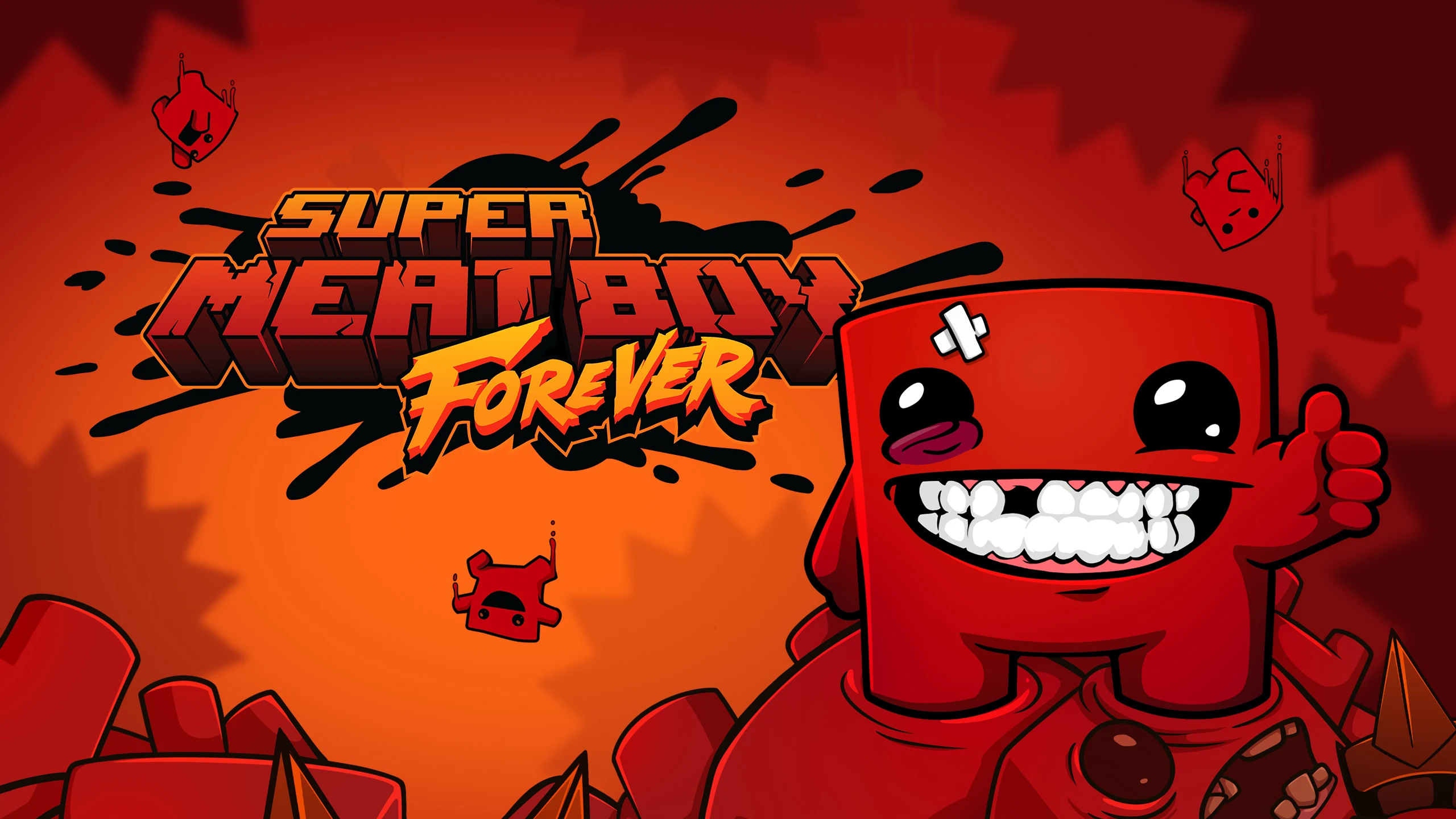 超级食肉男孩：永恒 移动版（Super Meat Boy Forever Mobile） 游戏封面