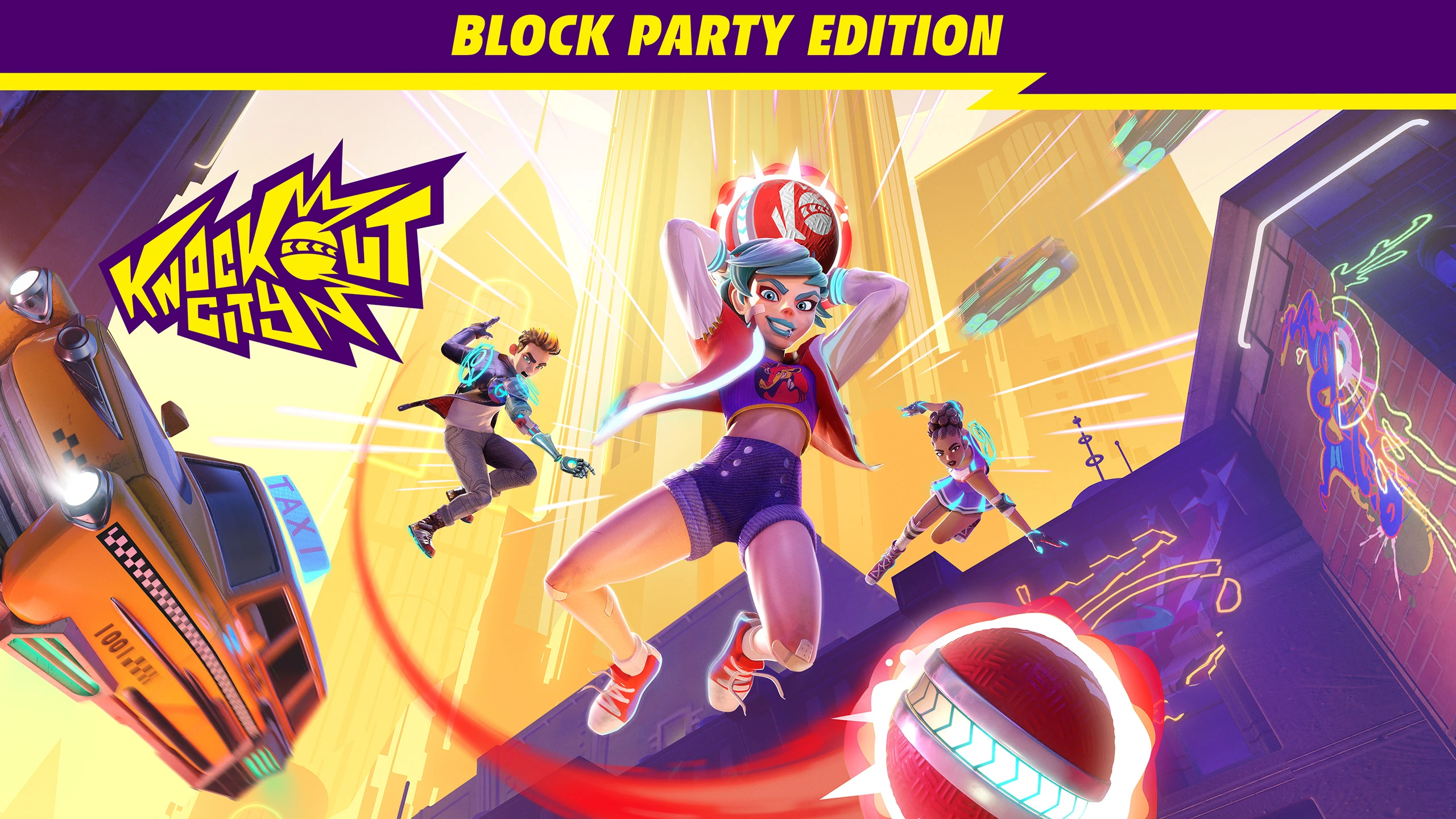 淘汰城™ 街区派对版(Knockout City™ Block Party Edition) 游戏封面