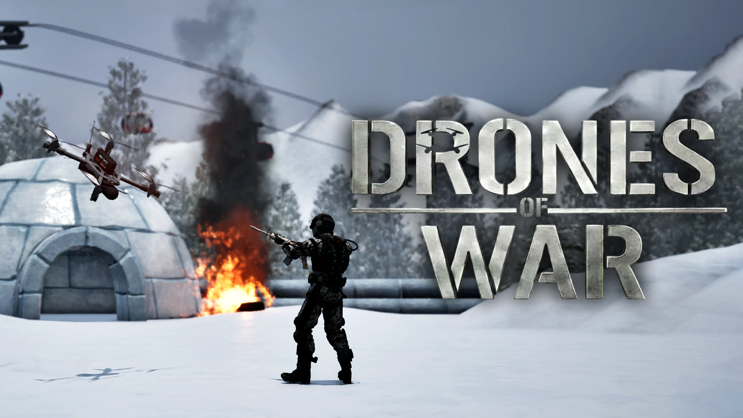 战争无人机：FPV自杀式无人机模拟器（Drones Of War: FPV Kamikaze Drone Simulator） 游戏封面