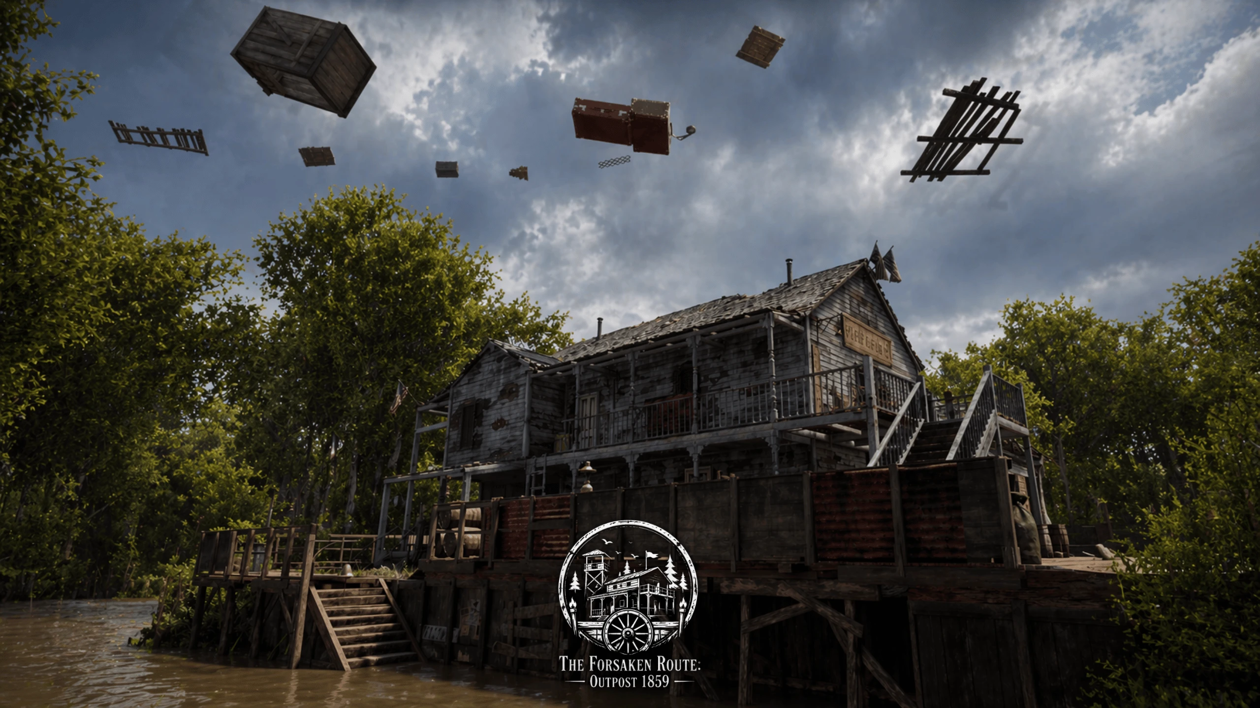 被遗弃之路：前哨站1859（The Forsaken Route: Outpost 1859） 游戏封面