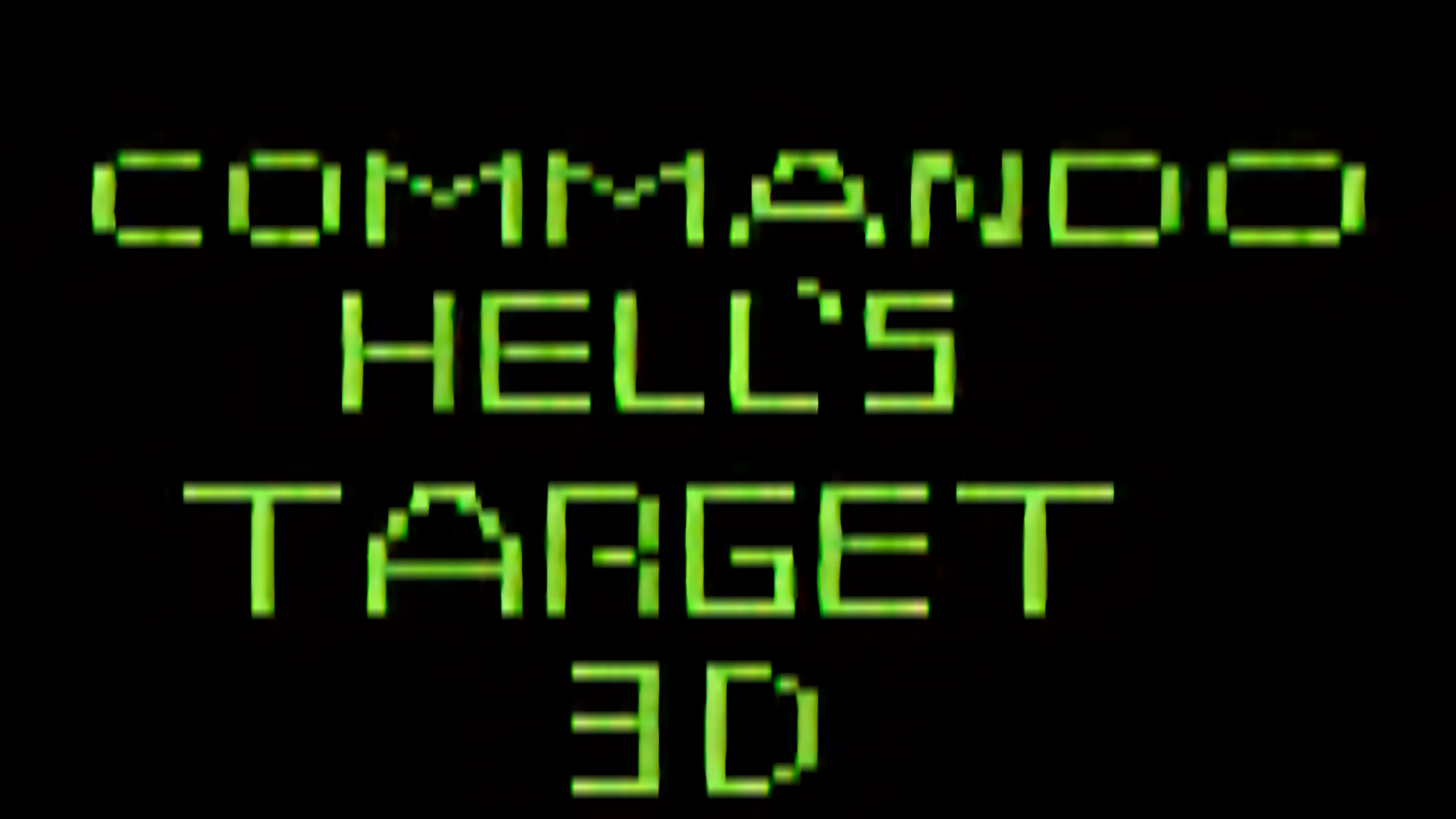 Commando: Hell's Target 3D（Commando:  Hell's Target 3D） 游戏封面