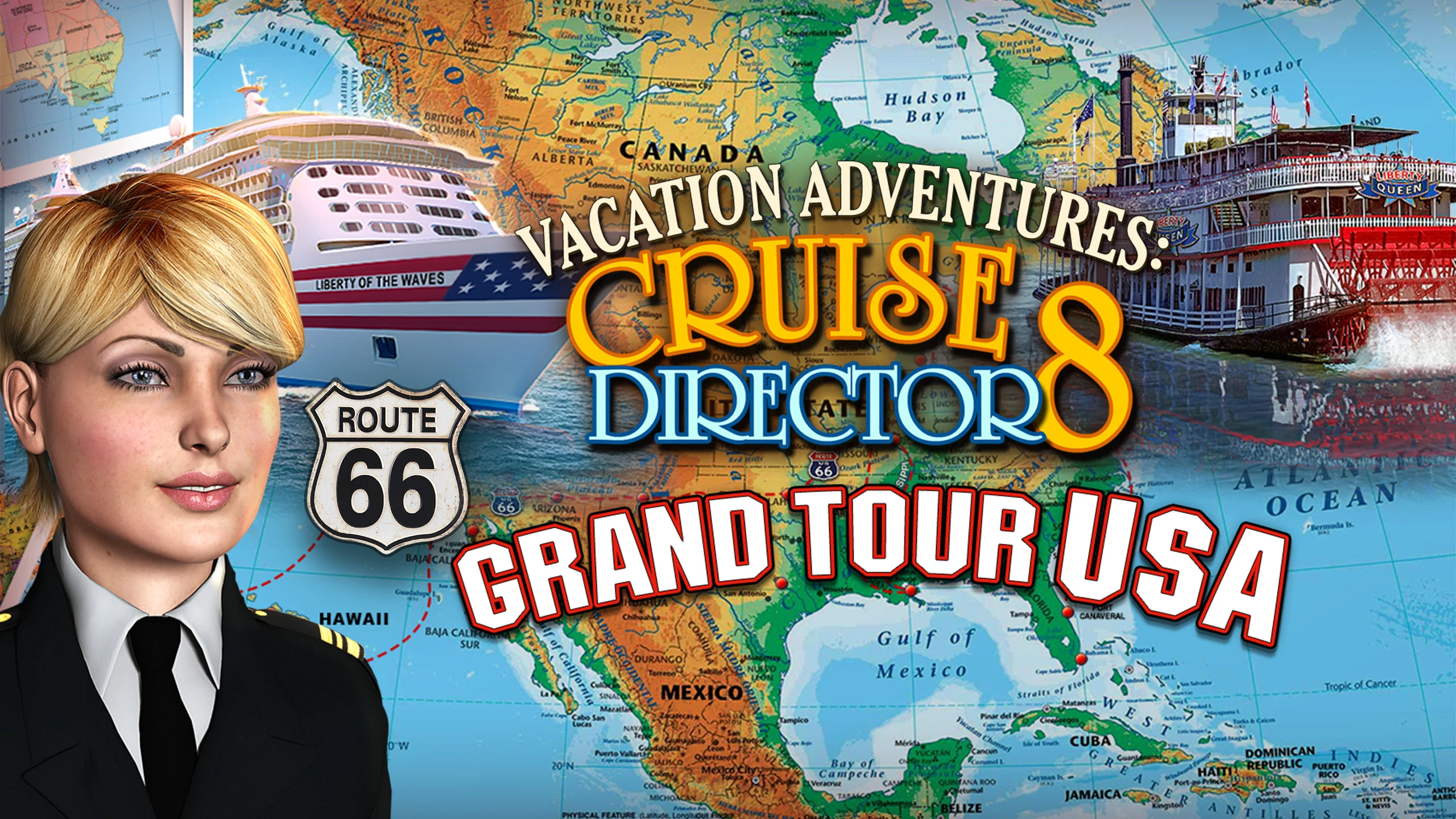 度假冒险:邮轮总监 8 CE(Vacation Adventures: Cruise Director 8 CE) 游戏封面