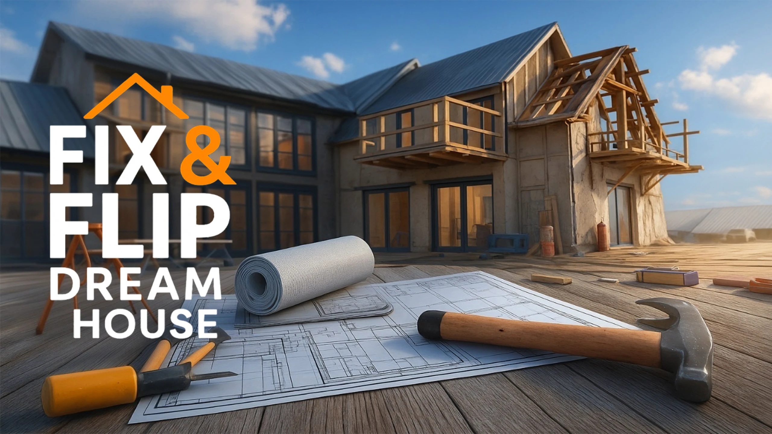 修复与翻新梦想家园（Fix and Flip Dream House） 游戏封面